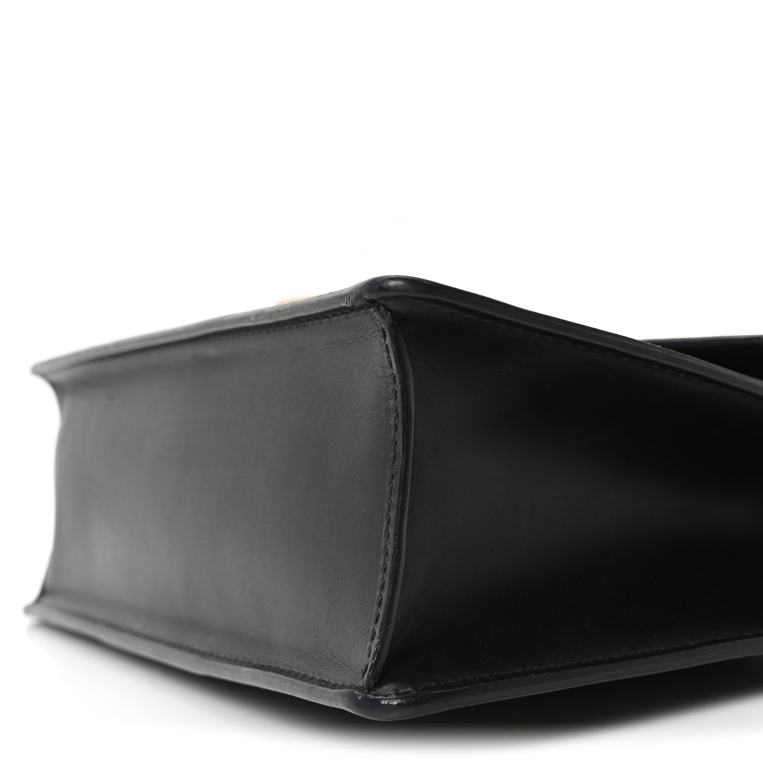 Calfskin Small Sylvie Shoulder Bag Black