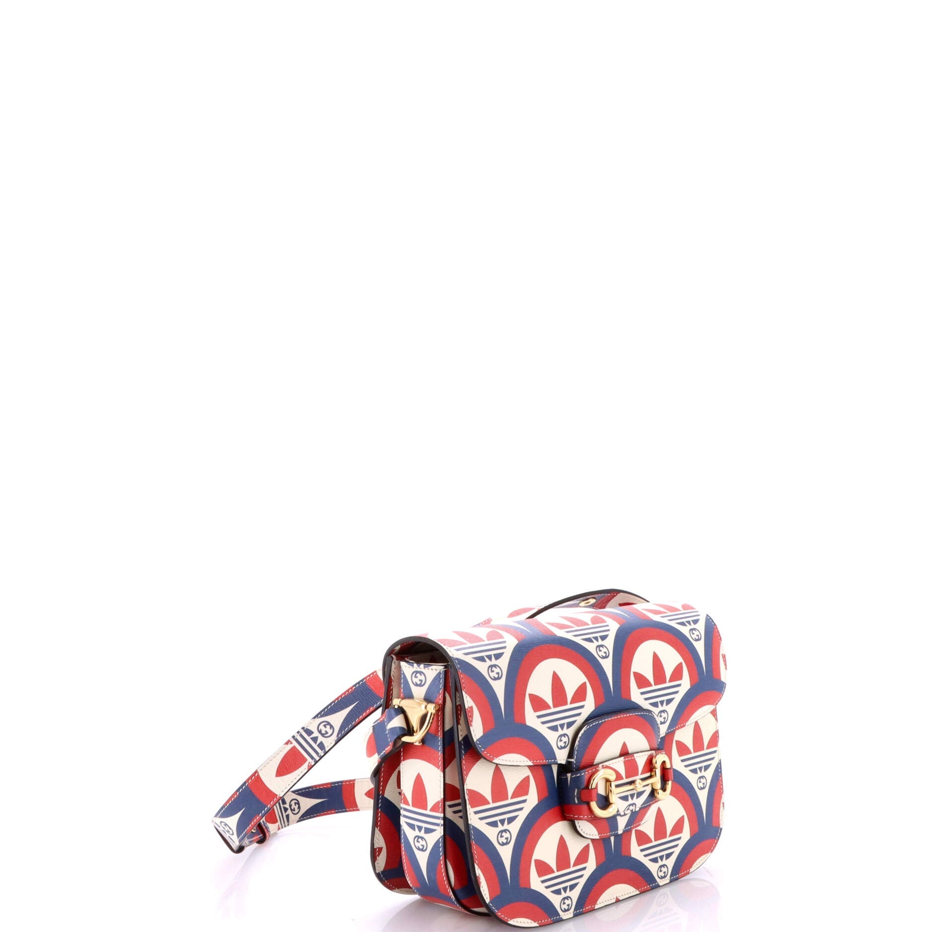 x Adidas Horsebit 1955 Shoulder Bag Printed Leather Small