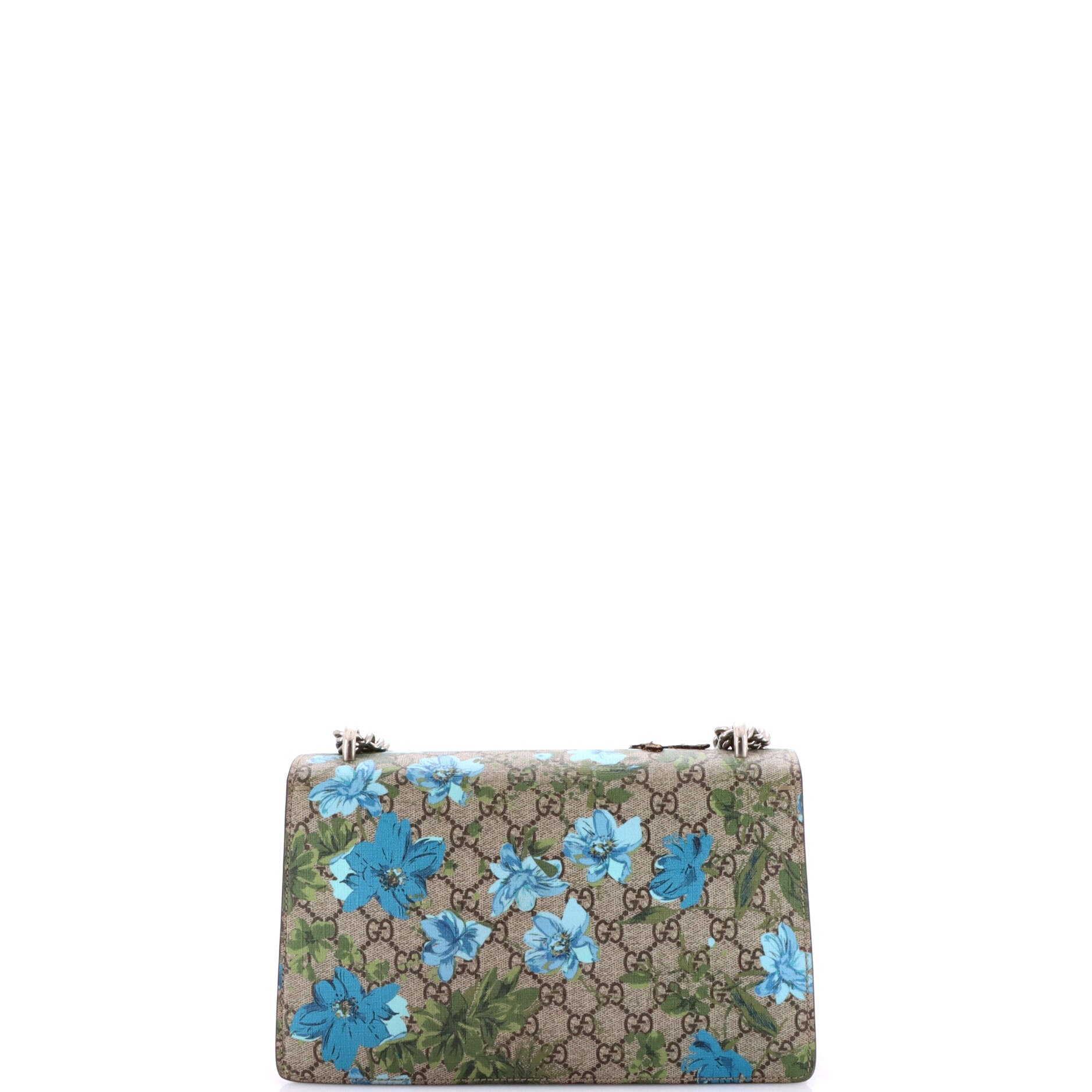 Dionysus Bag Embroidered Printed GG Coated Canvas Small