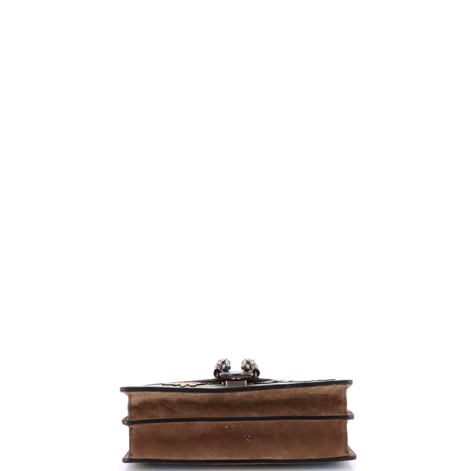Dionysus Bag Embroidered Printed GG Coated Canvas Small