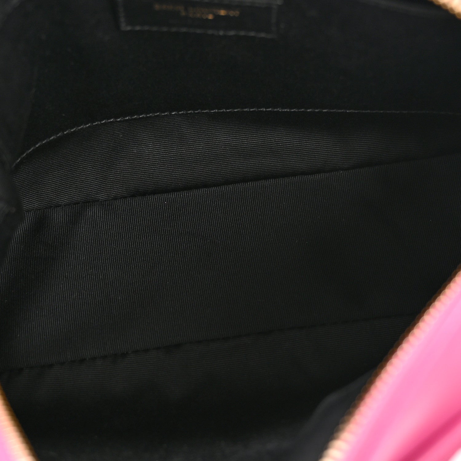 Suede Matelasse Monogram Lou Camera Bag Rose