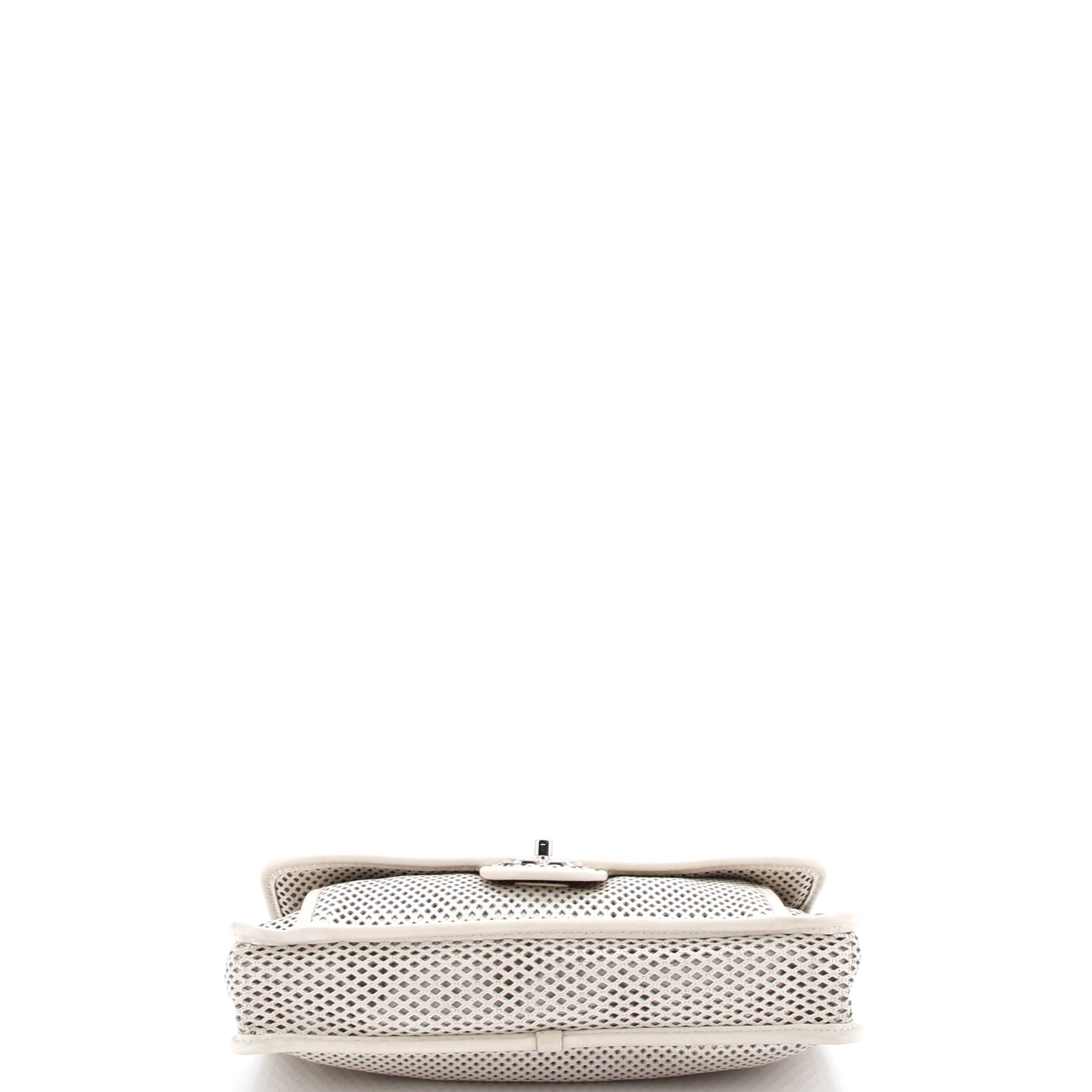Up In The Air Flap Bag Perforated Leather Medium