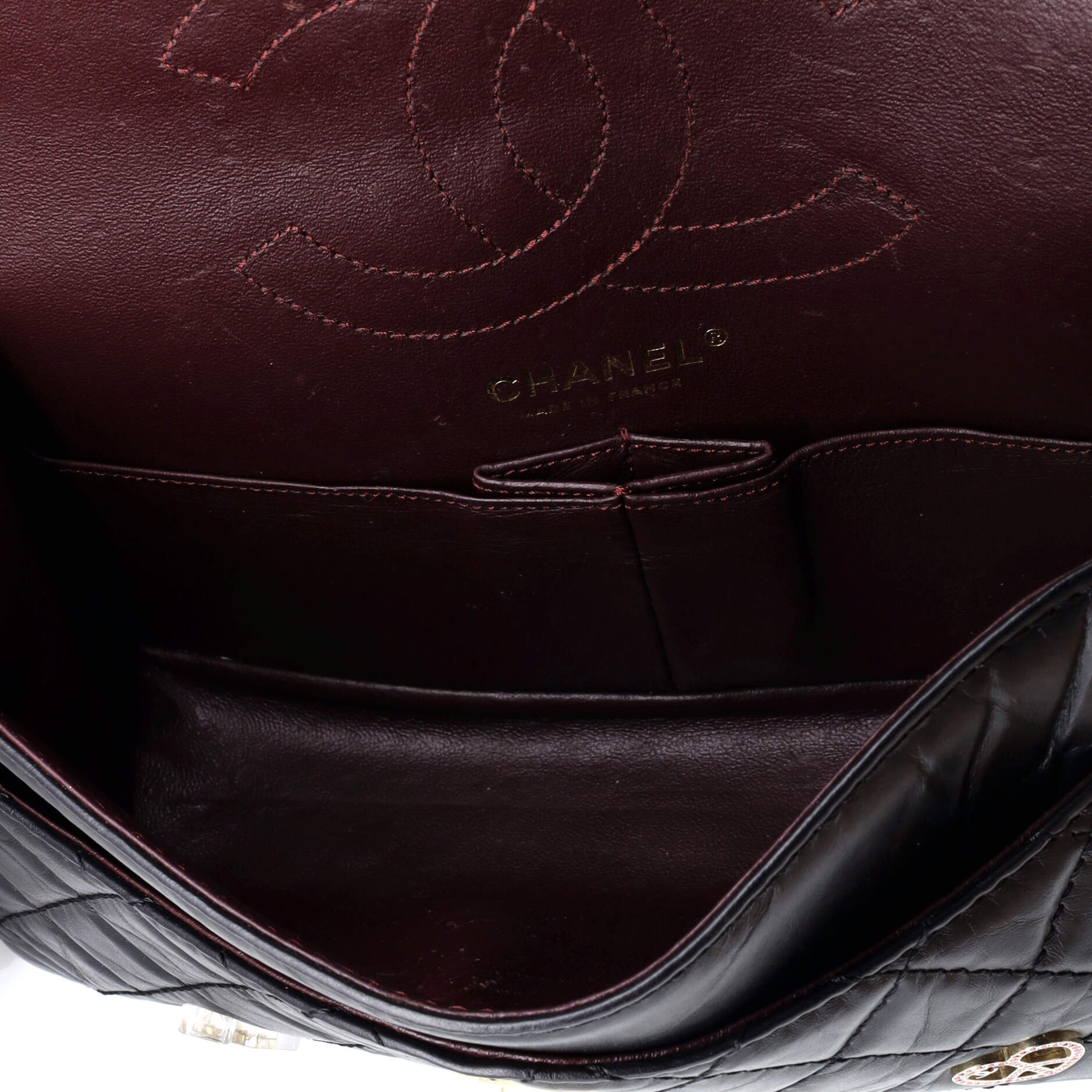 Lucky Charms Reissue 2.55 Flap Bag Quilted Aged Calfskin 225