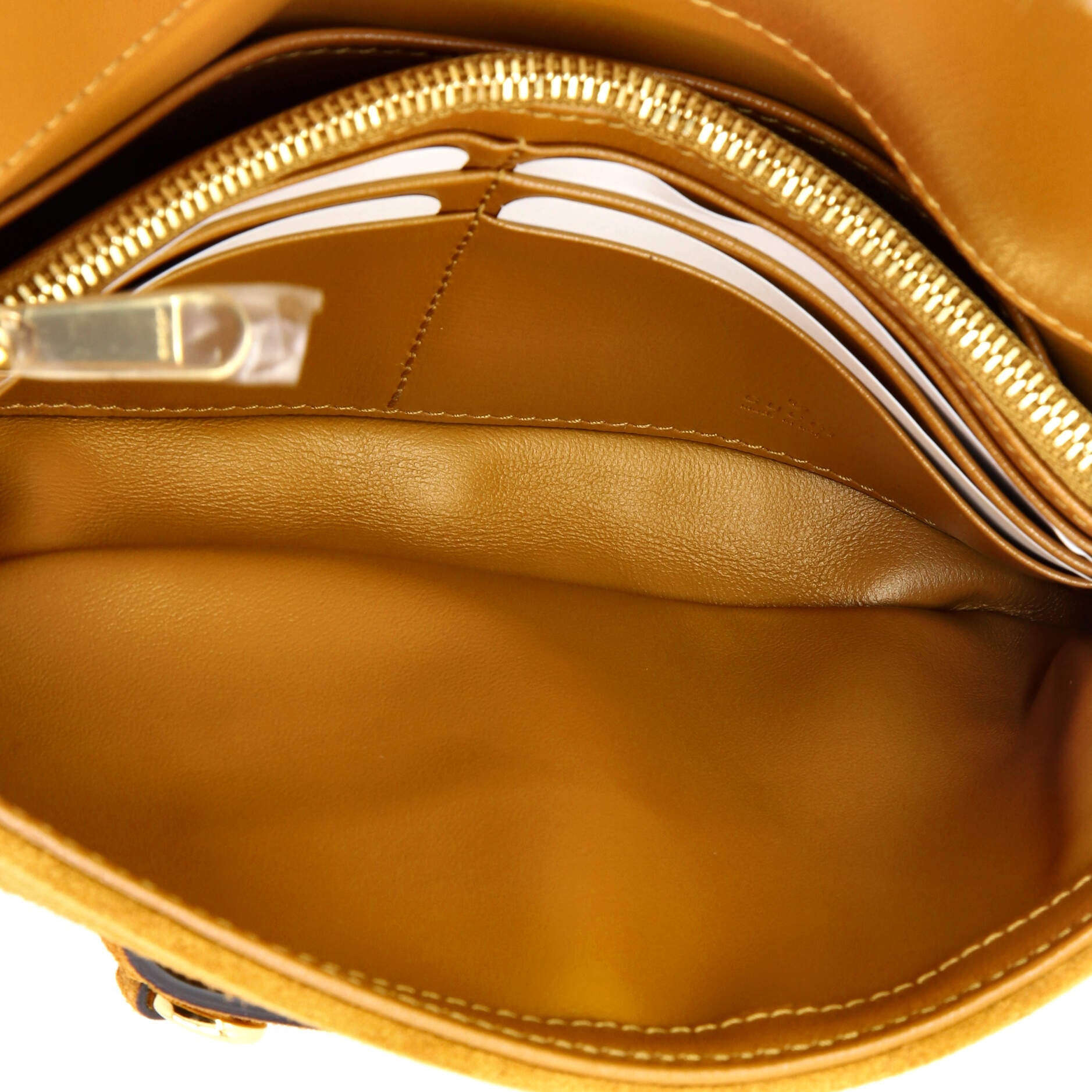 Horsebit 1955 Shoulder Bag Suede with Shearling Mini