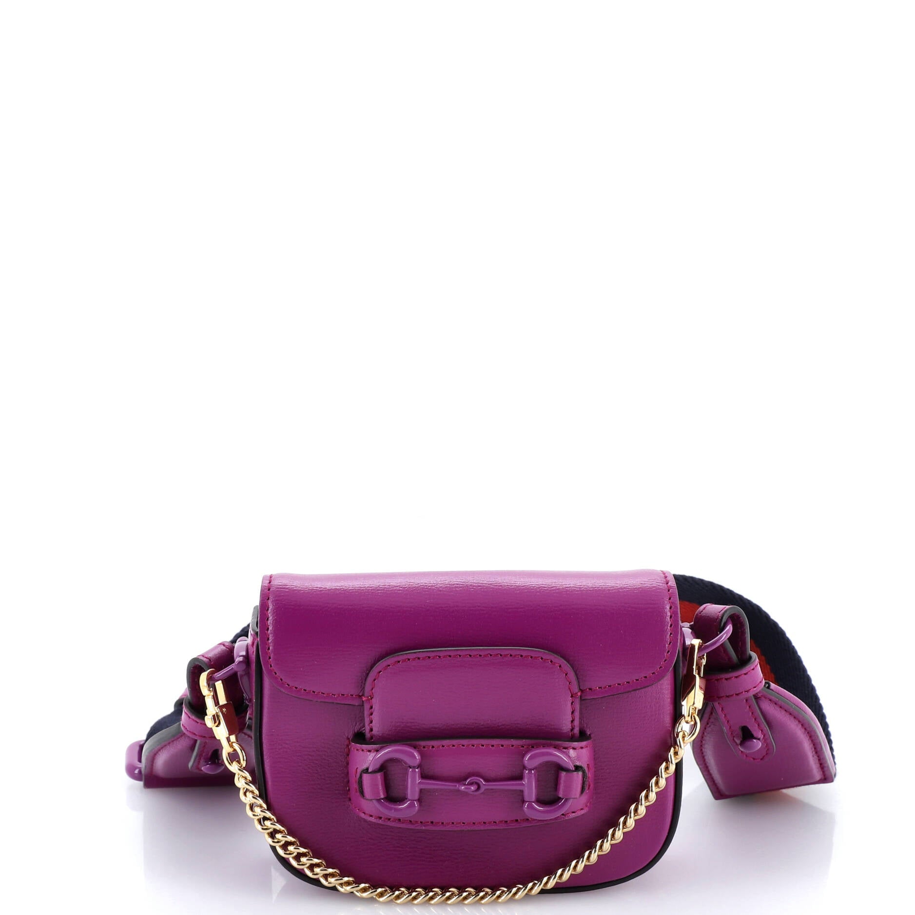 Horsebit 1955 Shoulder Bag Leather Super Mini
