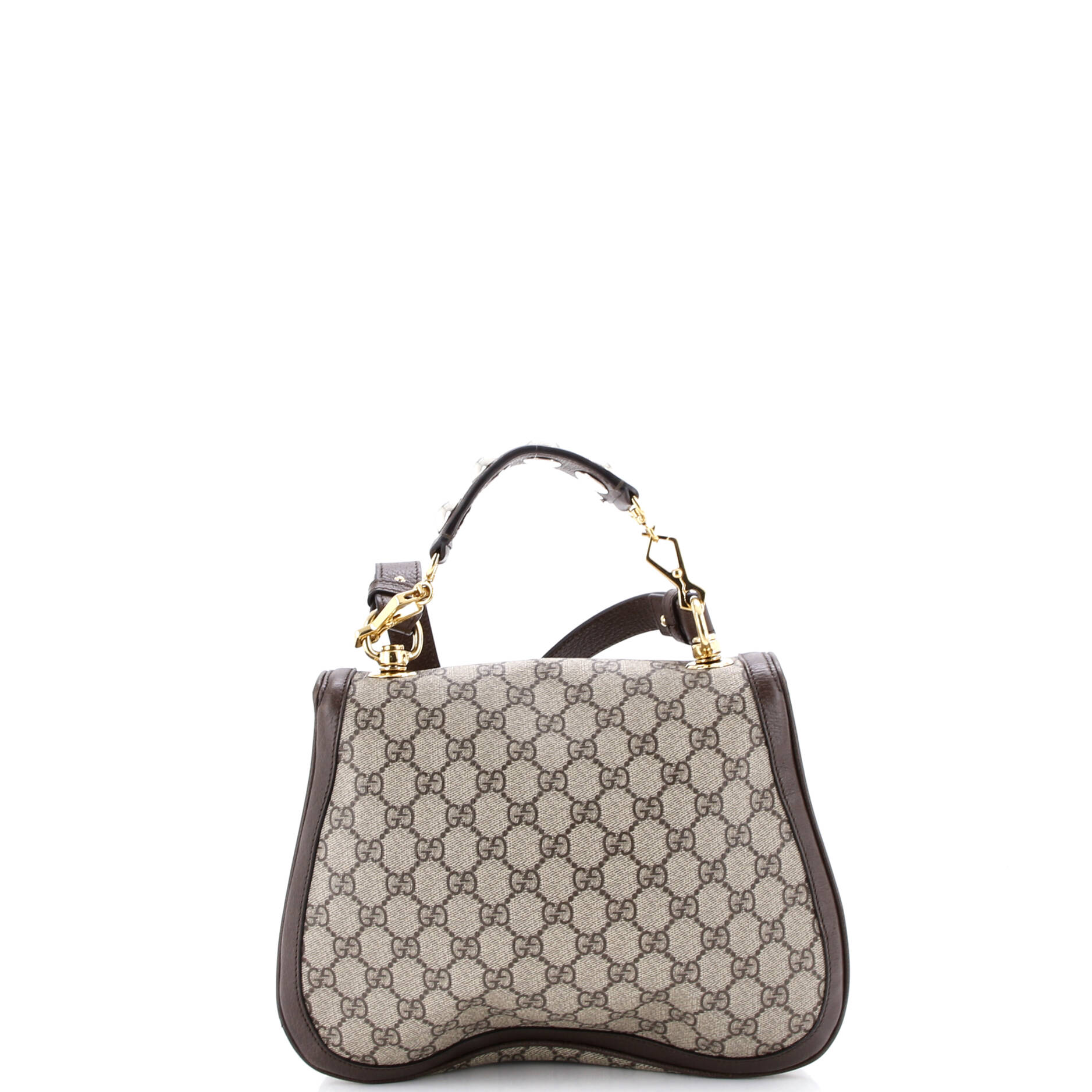 Blondie NM Top Handle Bag GG Coated Canvas Medium