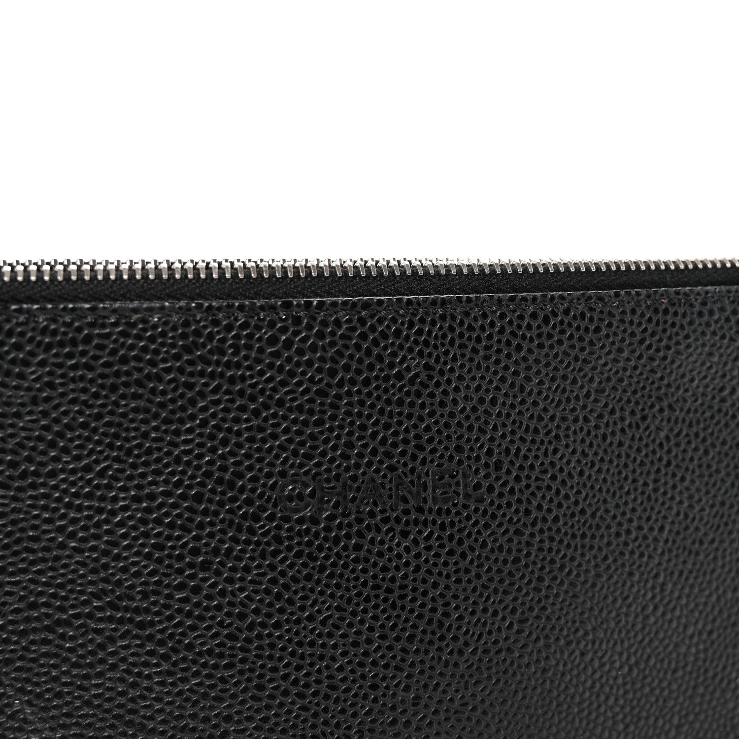Caviar Pouch Bag Black
