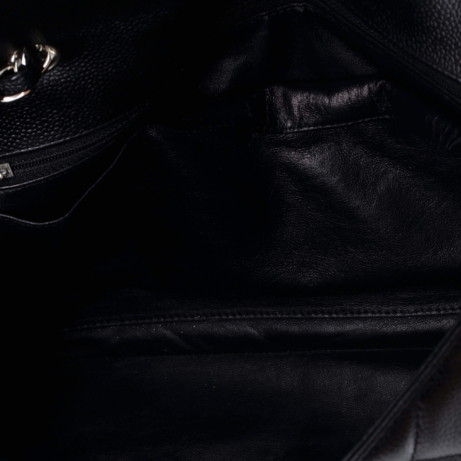 Vintage Classic Single Flap Bag Quilted Caviar Jumbo