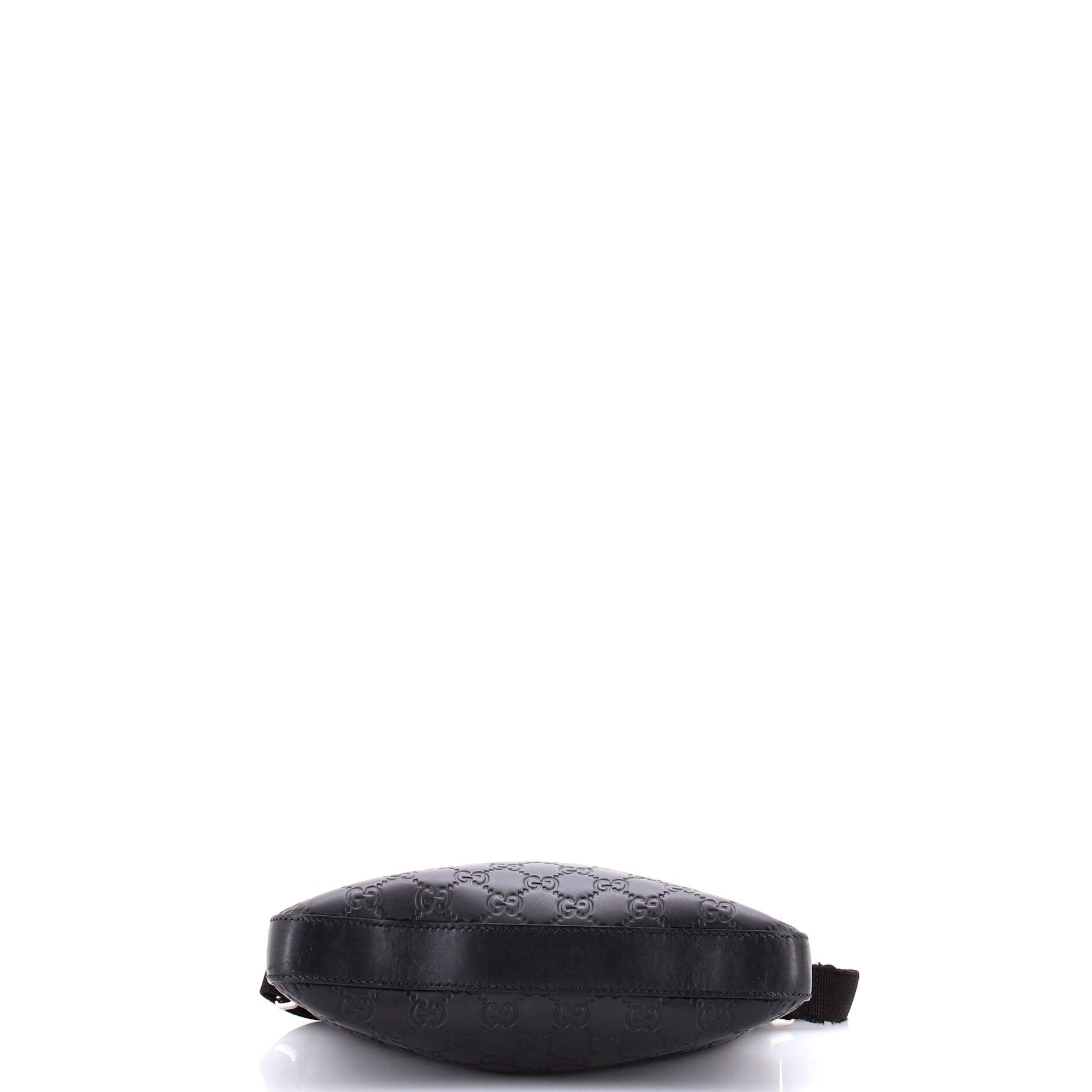 Signature Zip Messenger Bag Guccissima Leather Small