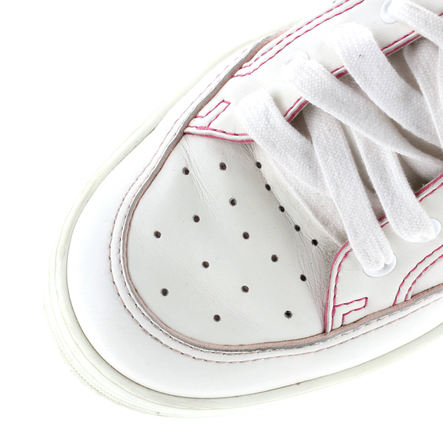Women's Logo Low-Top Sneakers Leather