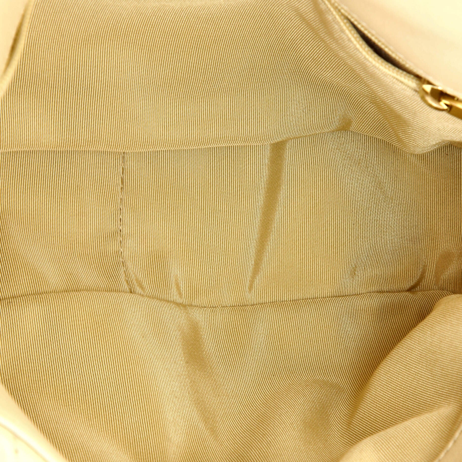 19 Flap Bag Quilted Leather Medium