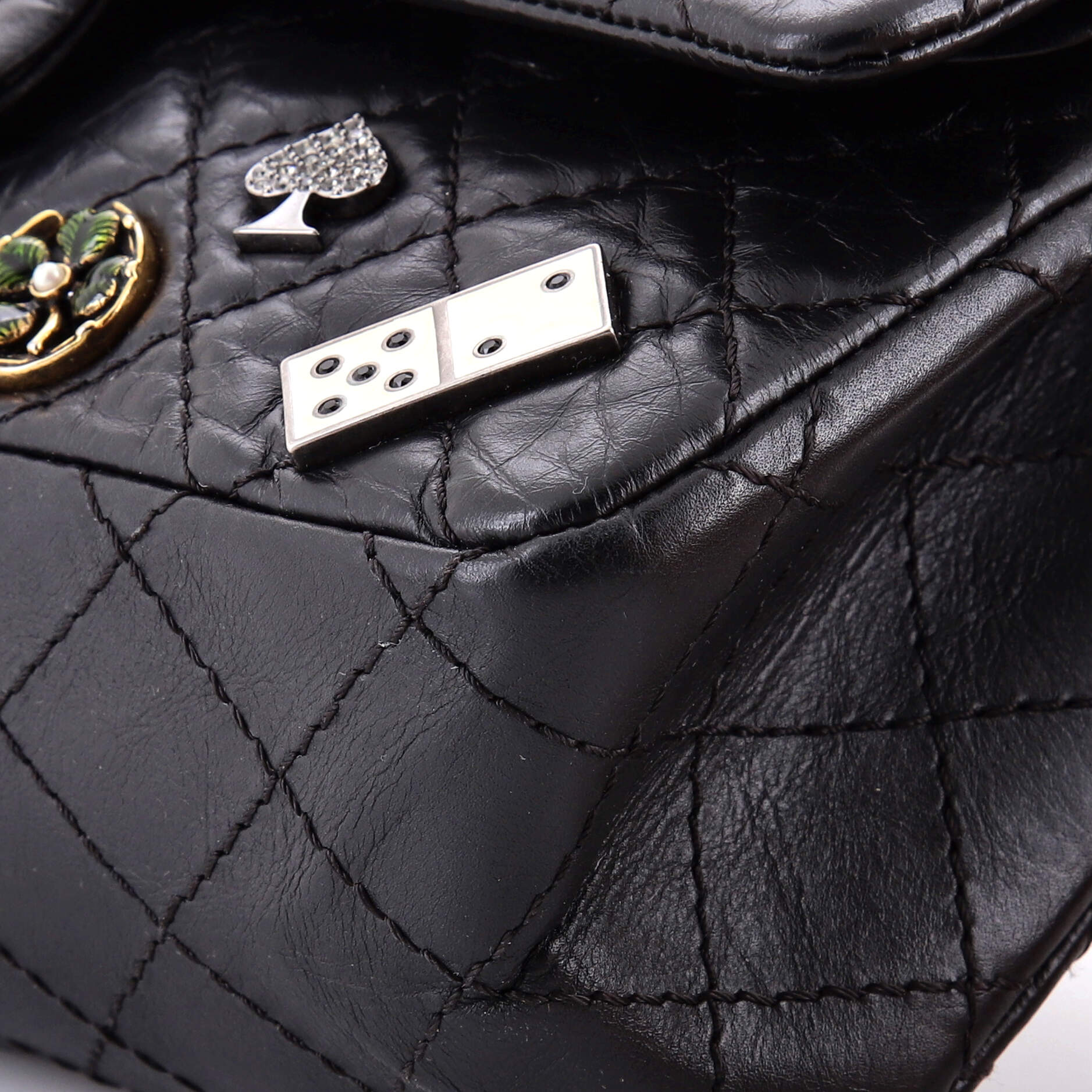 Lucky Charms Reissue 2.55 Flap Bag Quilted Aged Calfskin 225