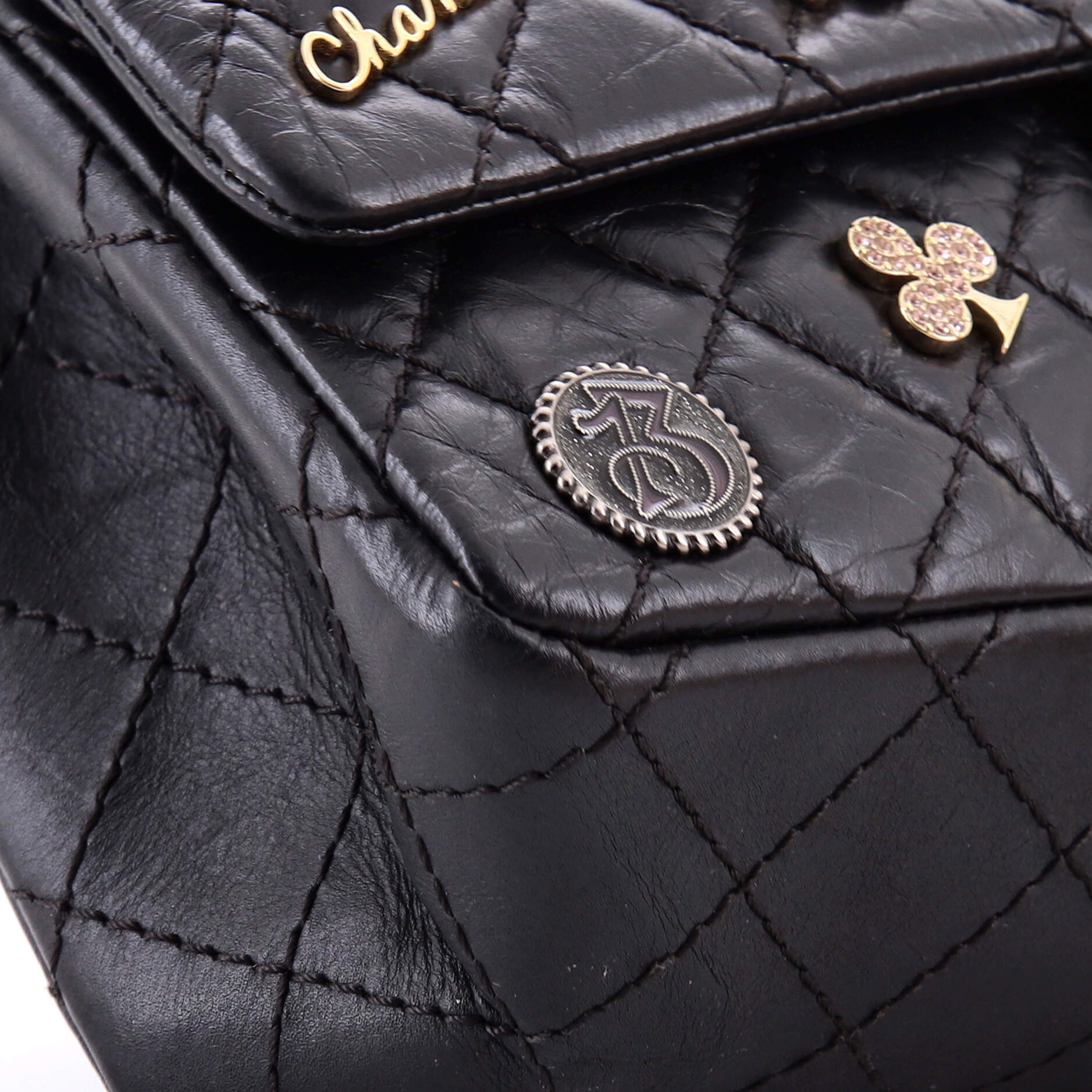Lucky Charms Reissue 2.55 Flap Bag Quilted Aged Calfskin 225