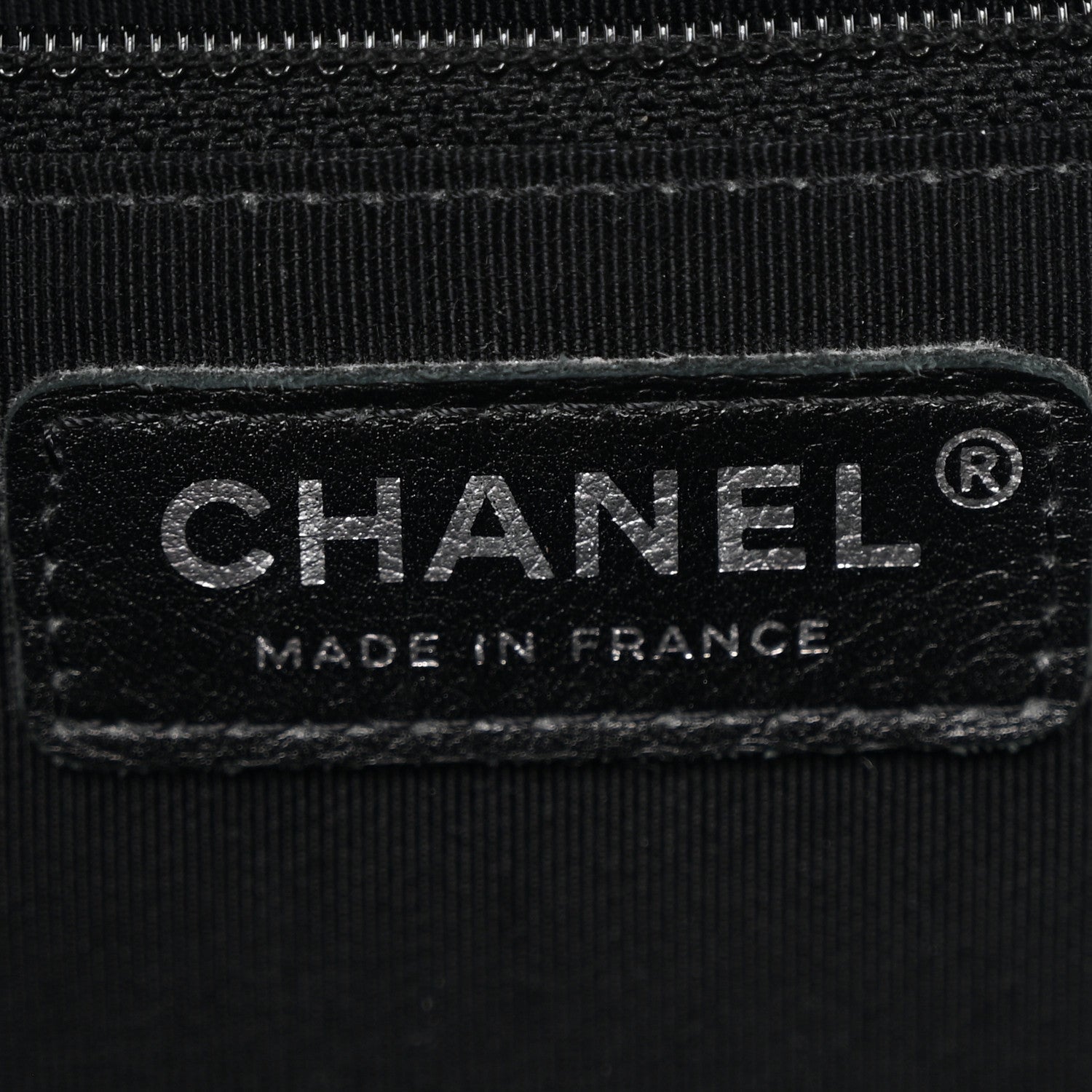 Lambskin Surpique Chevron Medium Single Flap Black