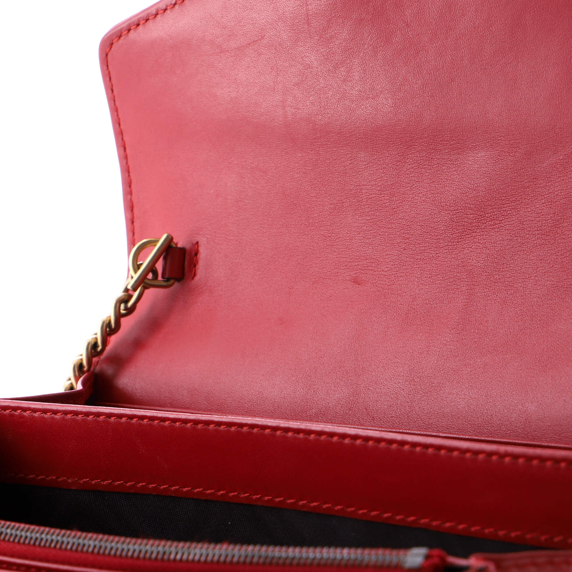GG Marmont Chain Wallet Matelasse Leather Mini