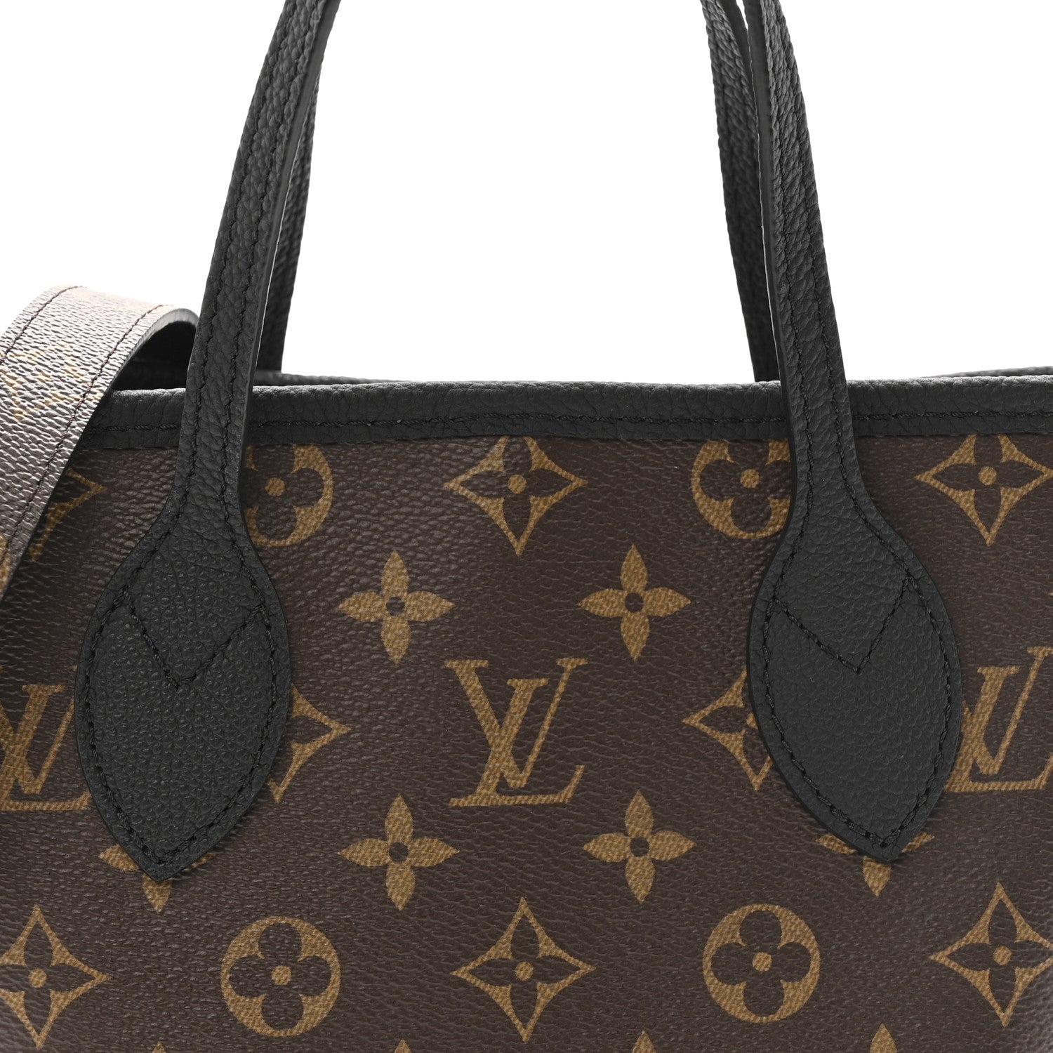 Monogram Neverfull Inside Out Bandouliere BB Black