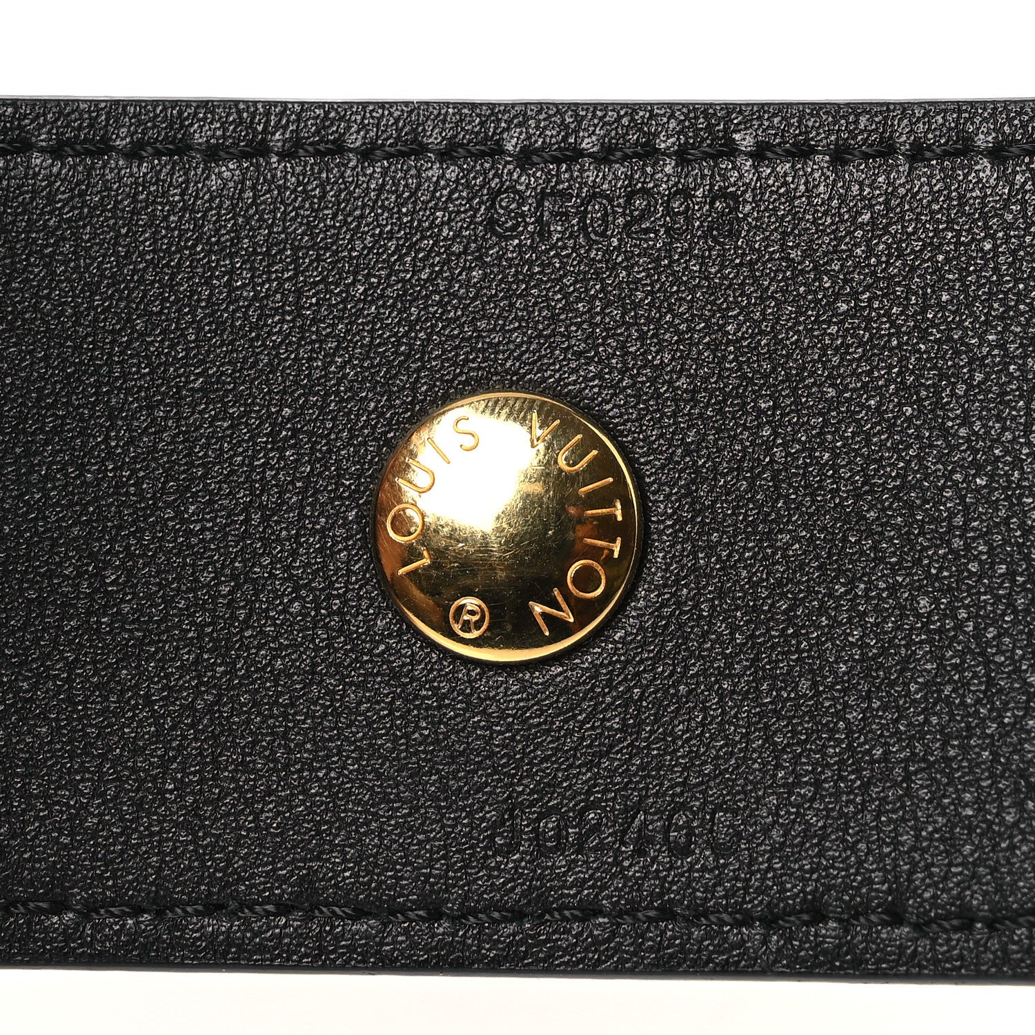 Monogram Adjustable Bandouliere Shoulder Strap Black