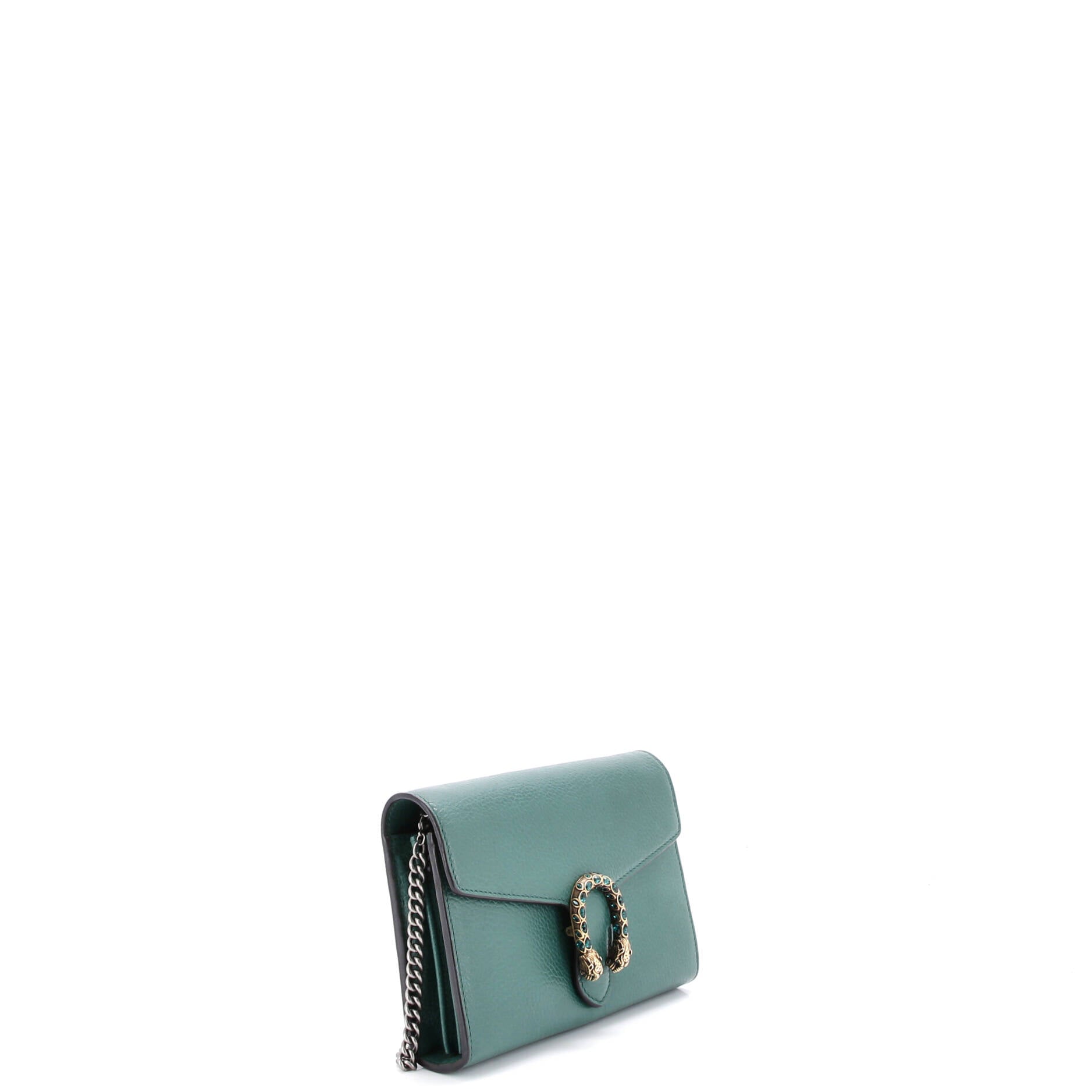 Dionysus Chain Wallet Leather with Embellished Detail Small
