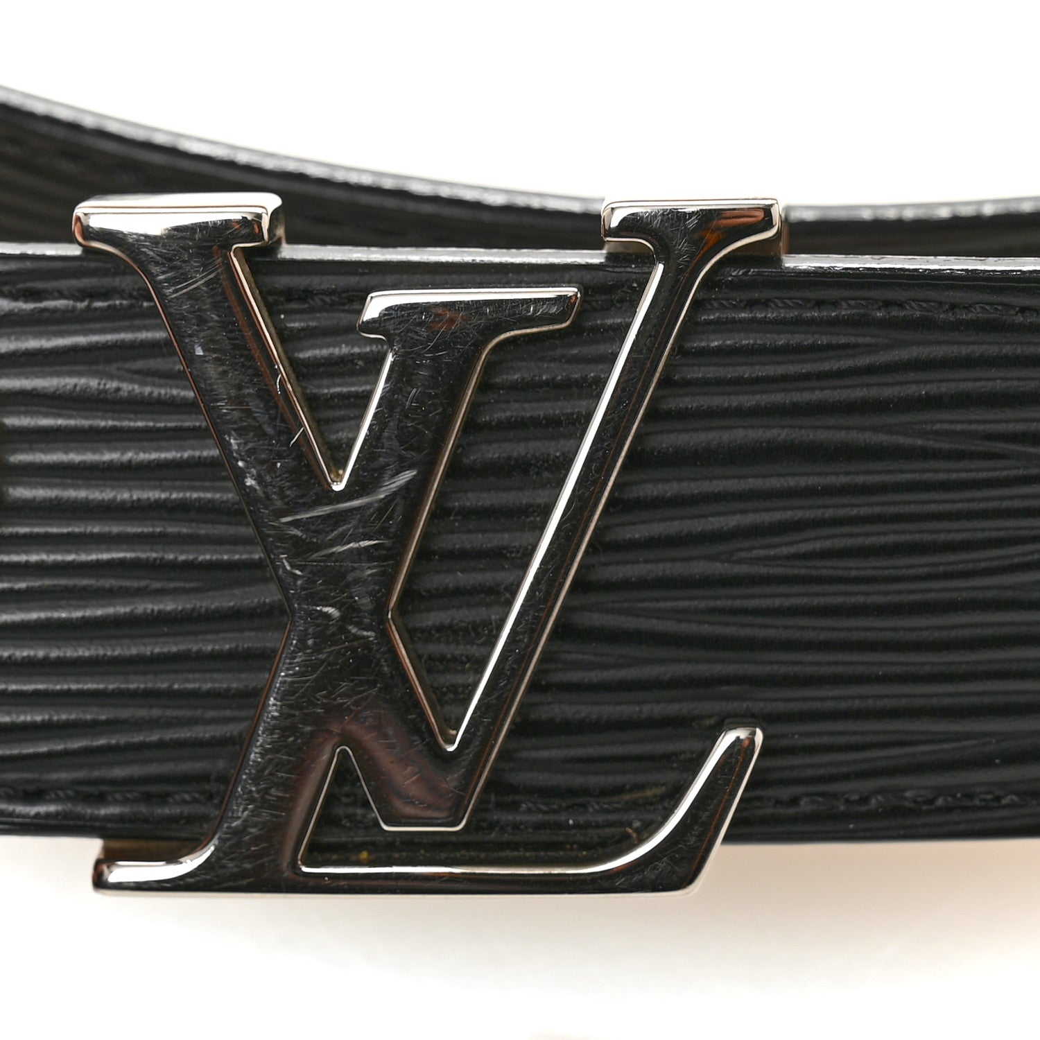 Epi 30mm LV Initiales Belt 85 34 Black