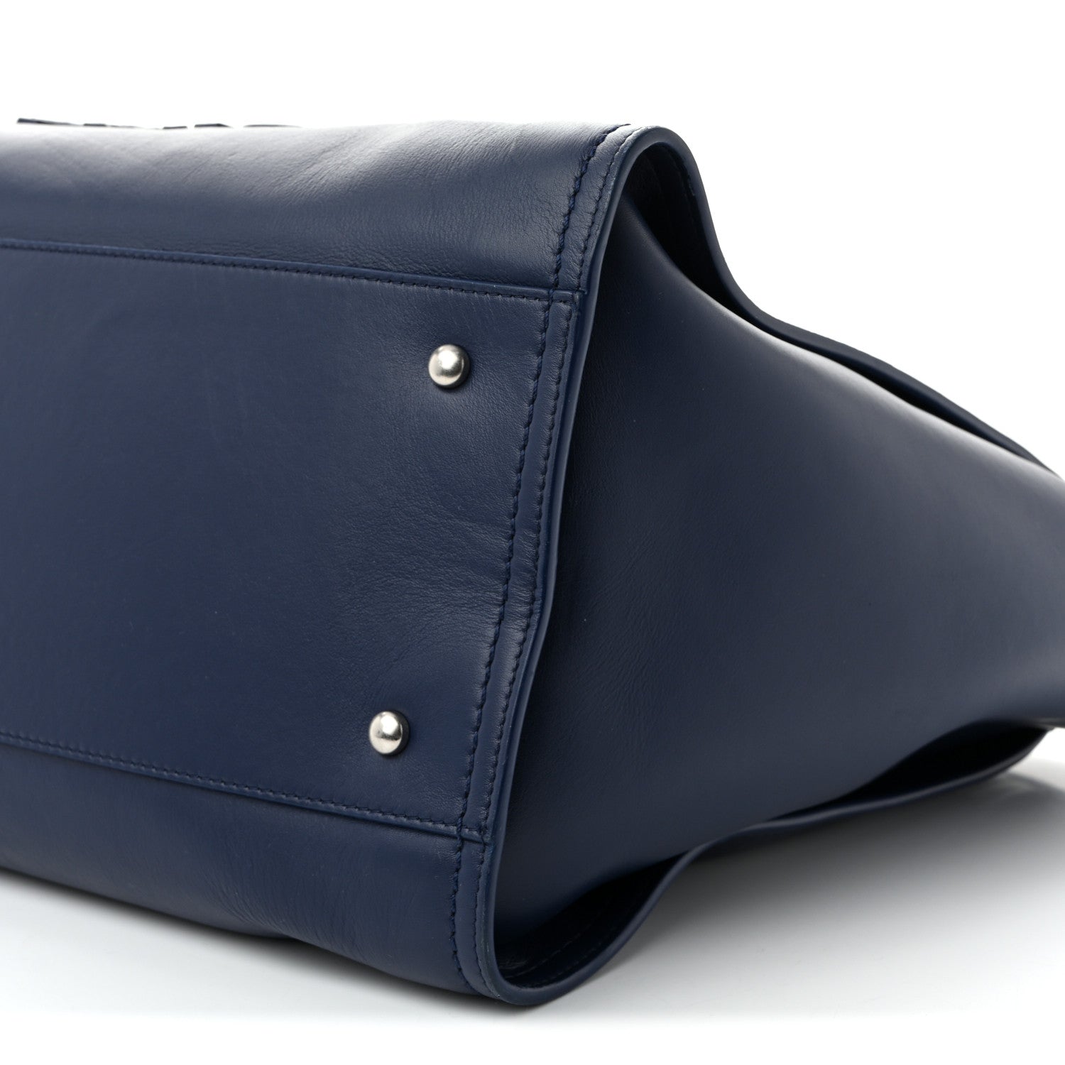 Calfskin Medium Deauville Navy