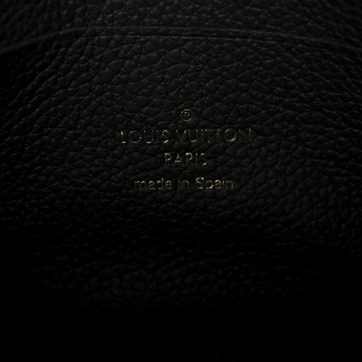 Empreinte Double Zip Pochette Black
