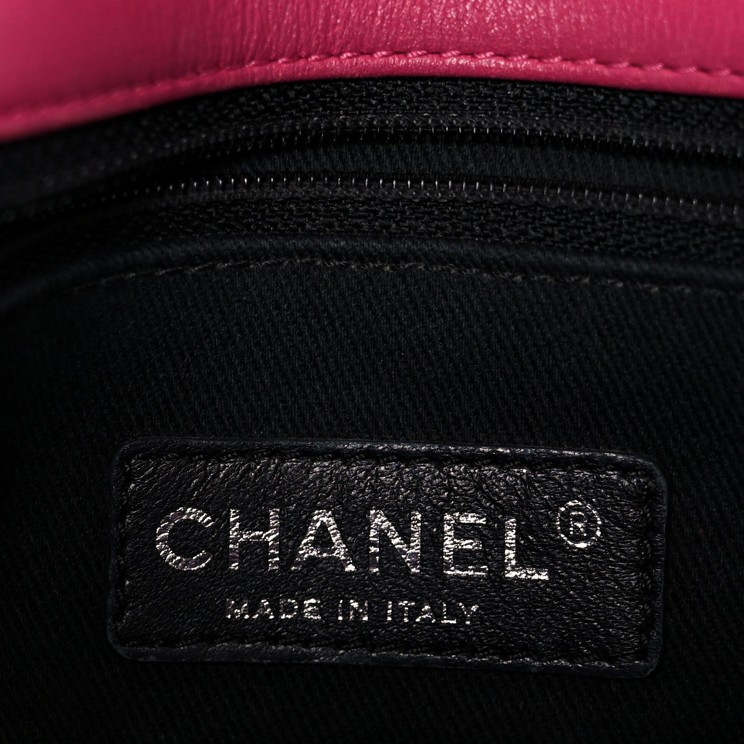 Patent Quilted Large Coco Shine Flap Pink