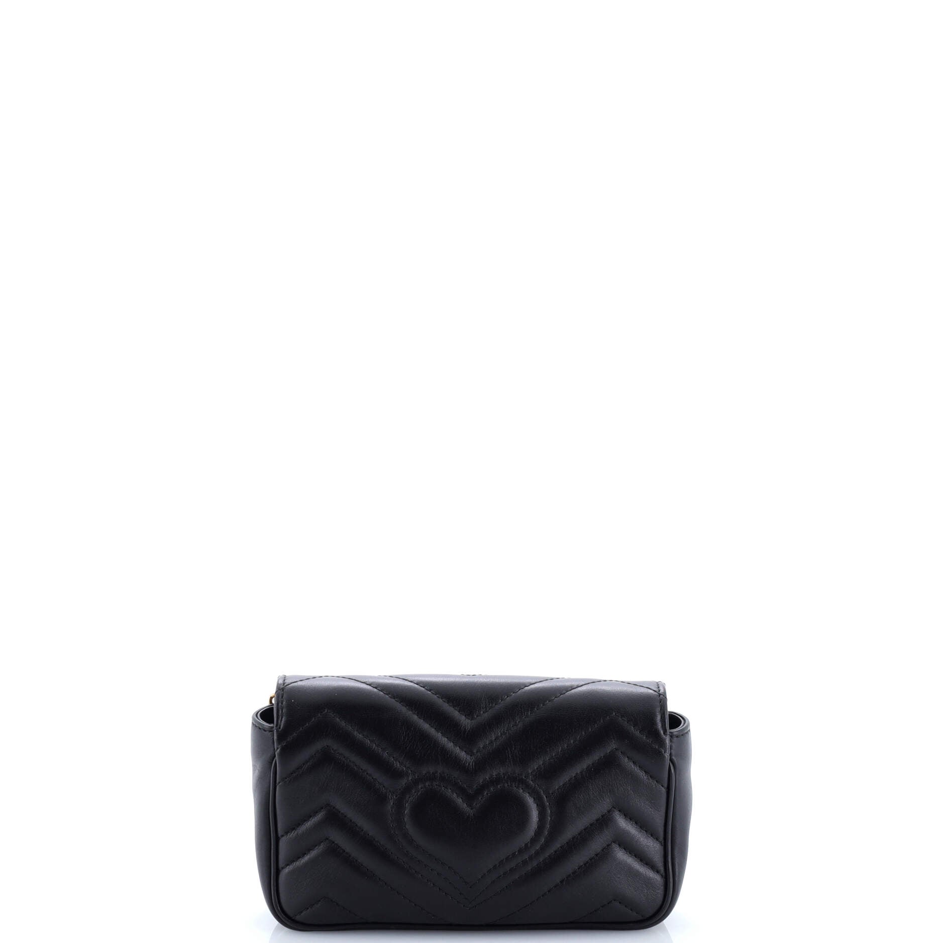 GG Marmont Flap Bag Matelasse Leather Super Mini