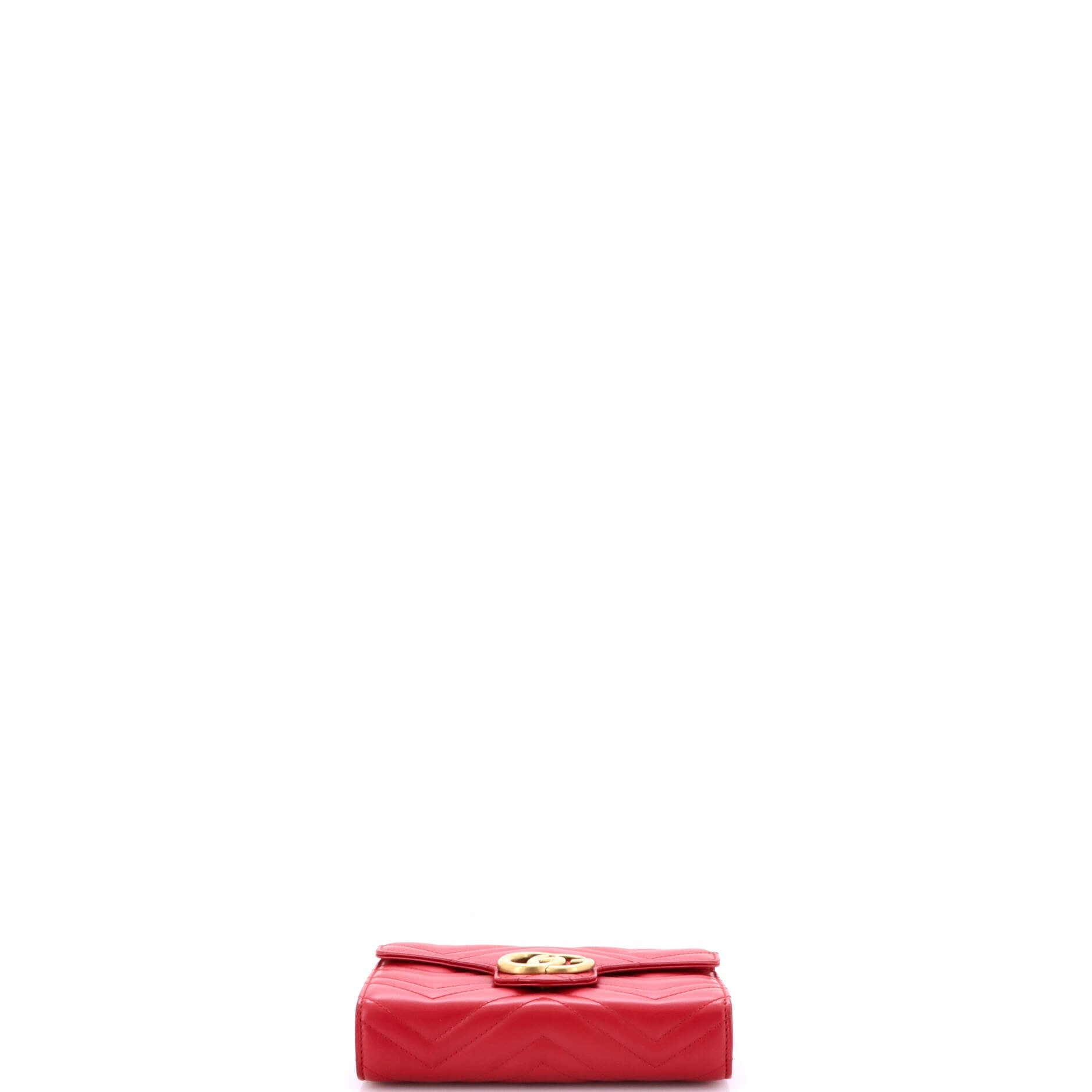 GG Marmont Chain Wallet Matelasse Leather Mini