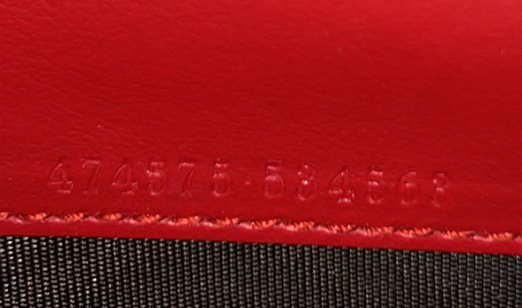 GG Marmont Chain Wallet Matelasse Leather Mini