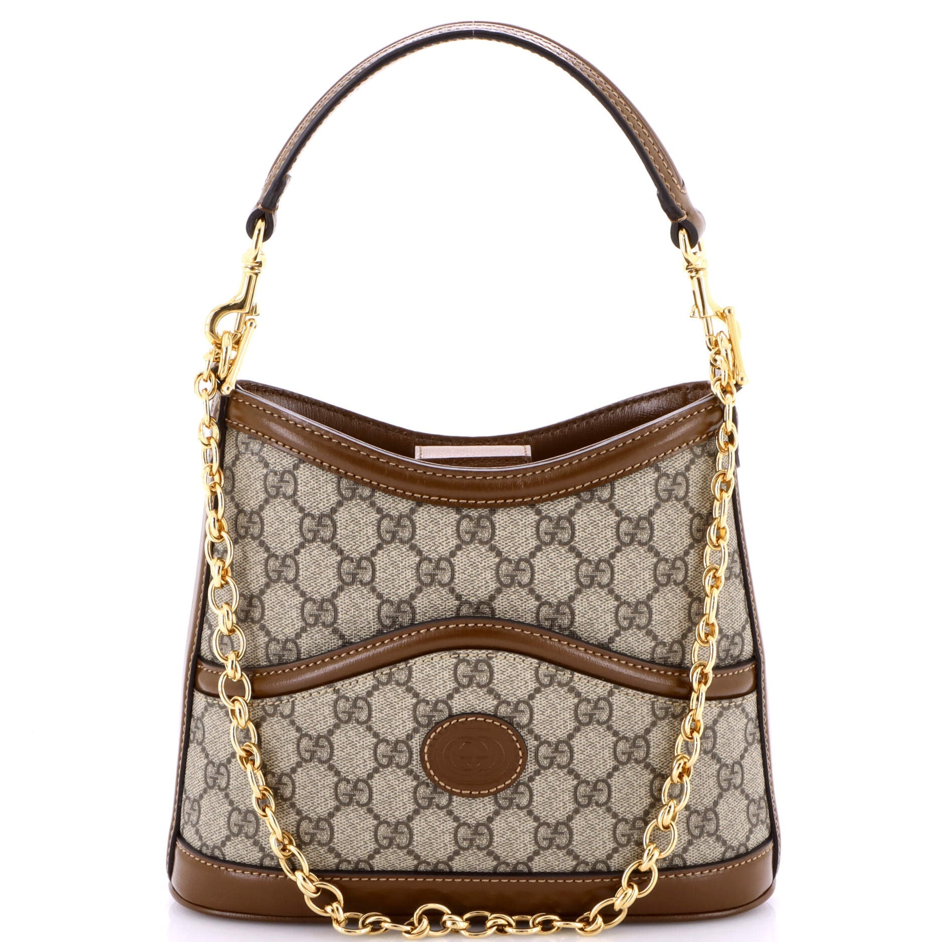 Retro Interlocking G Hobo GG Coated Canvas