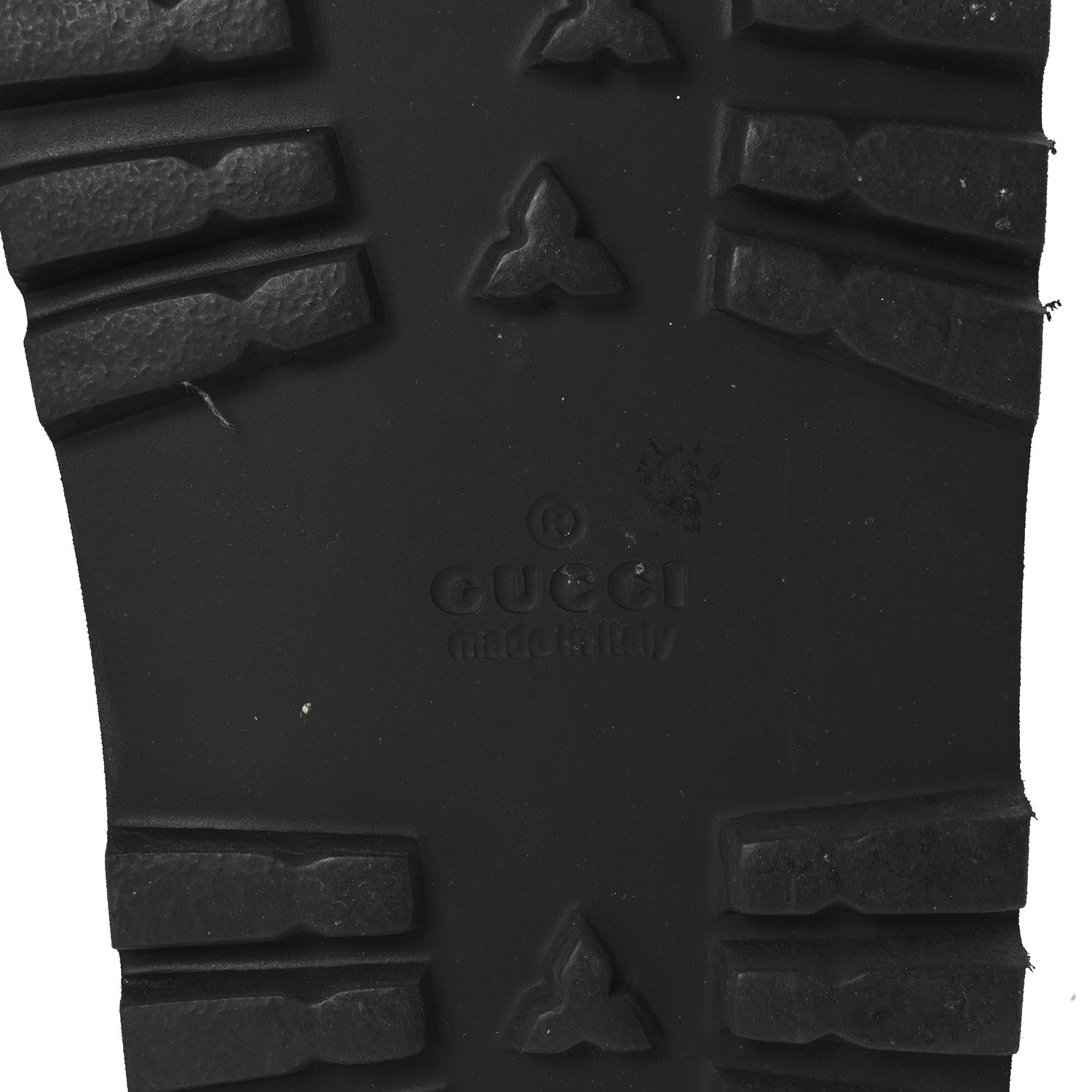 Rubber Web Mens Lug Sole Slide Sandals 7 Black Green Red