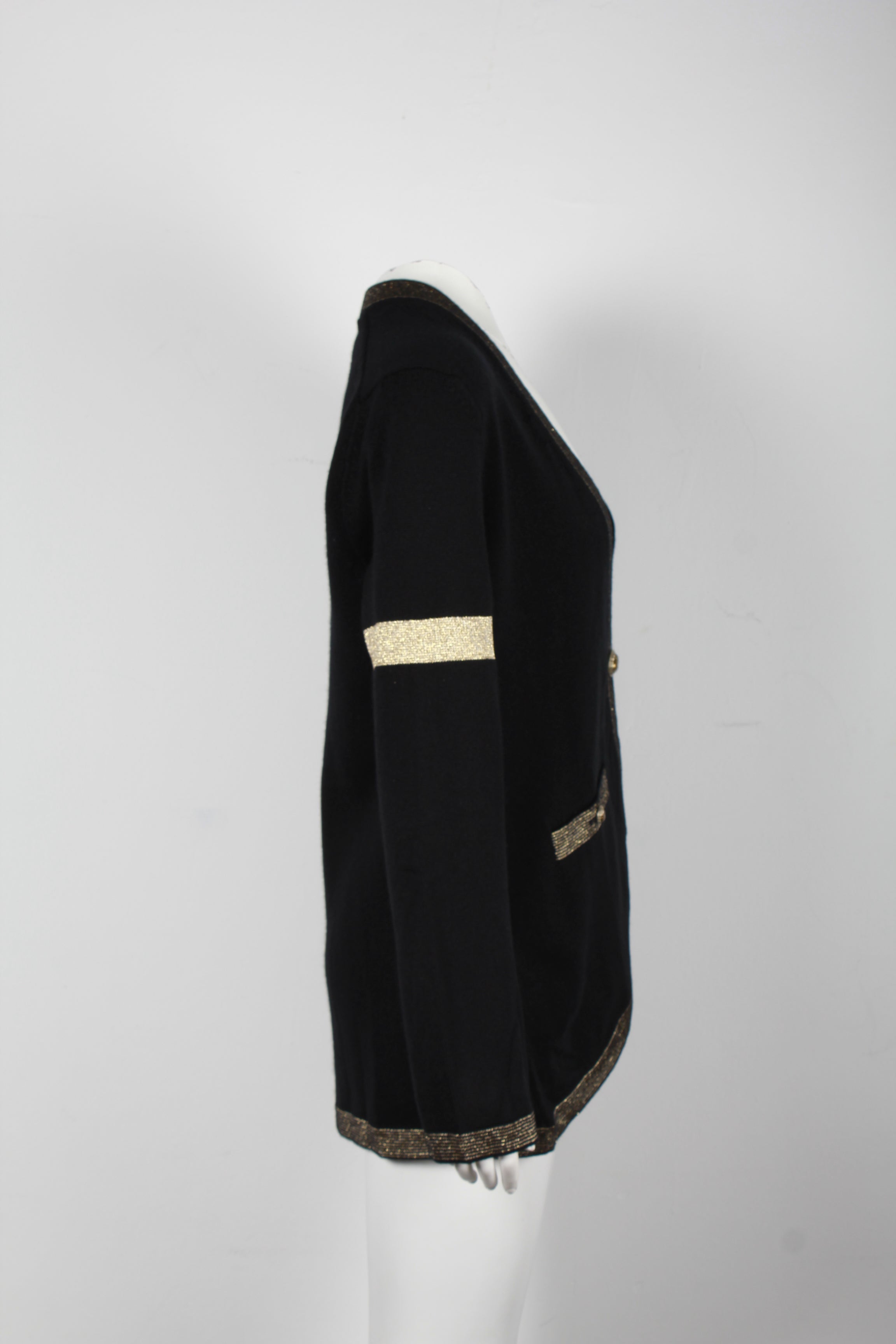 Women's Chanel 2019 Paris-New York Sweater in Black Cashmere