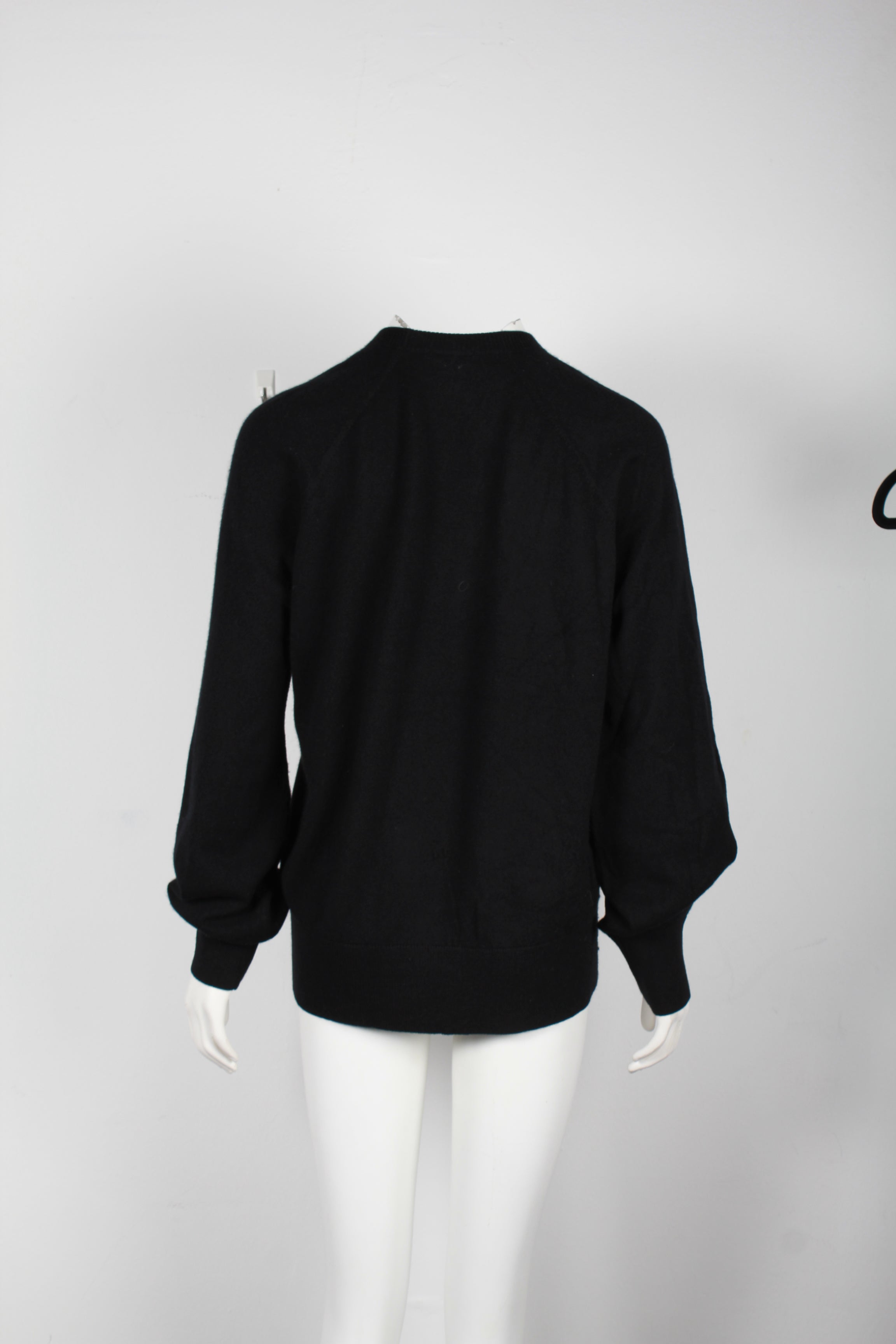 Women's Chanel Hieroglyphic Sweater in Black Cashmere