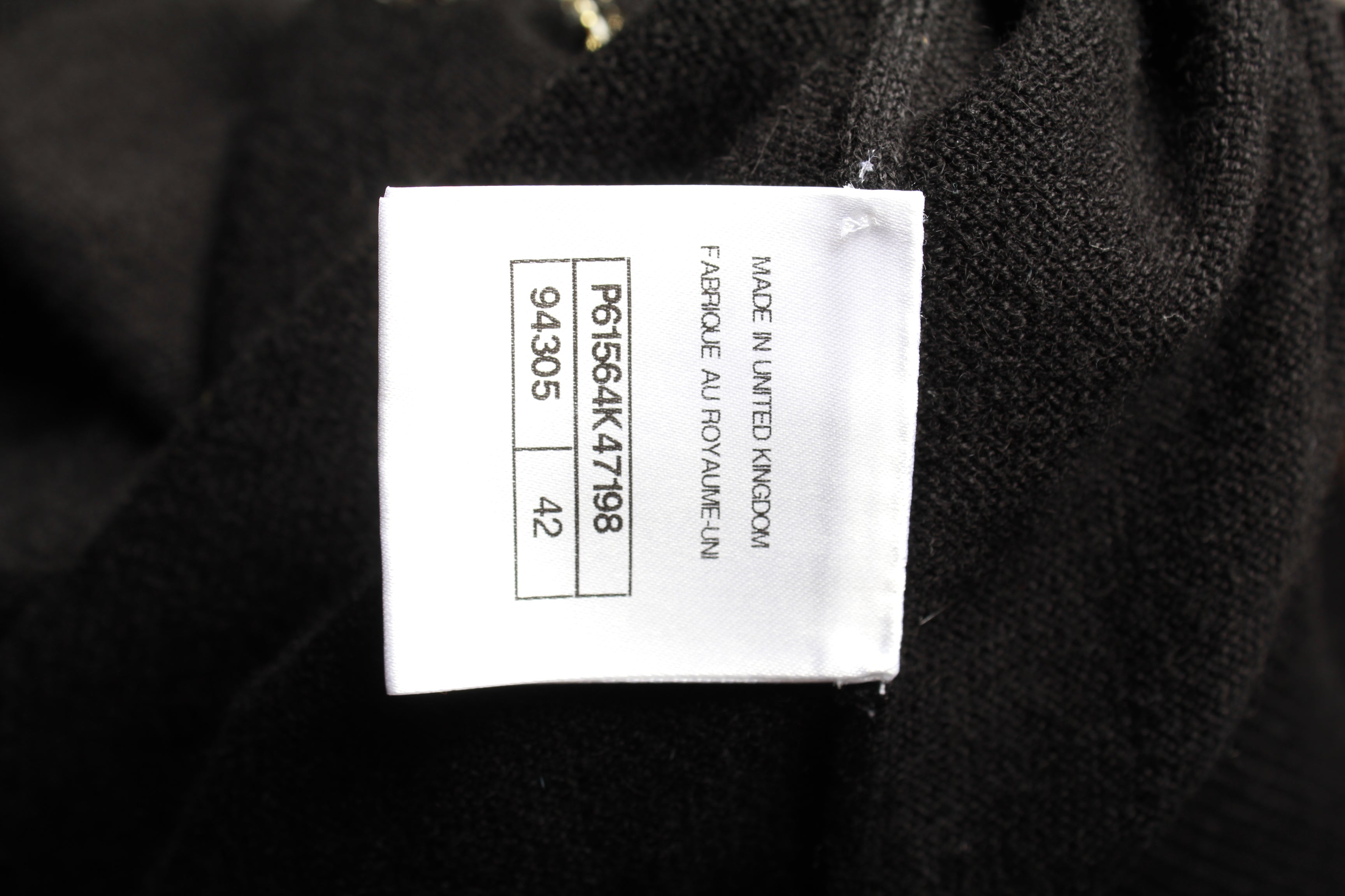 Women's Chanel Hieroglyphic Sweater in Black Cashmere