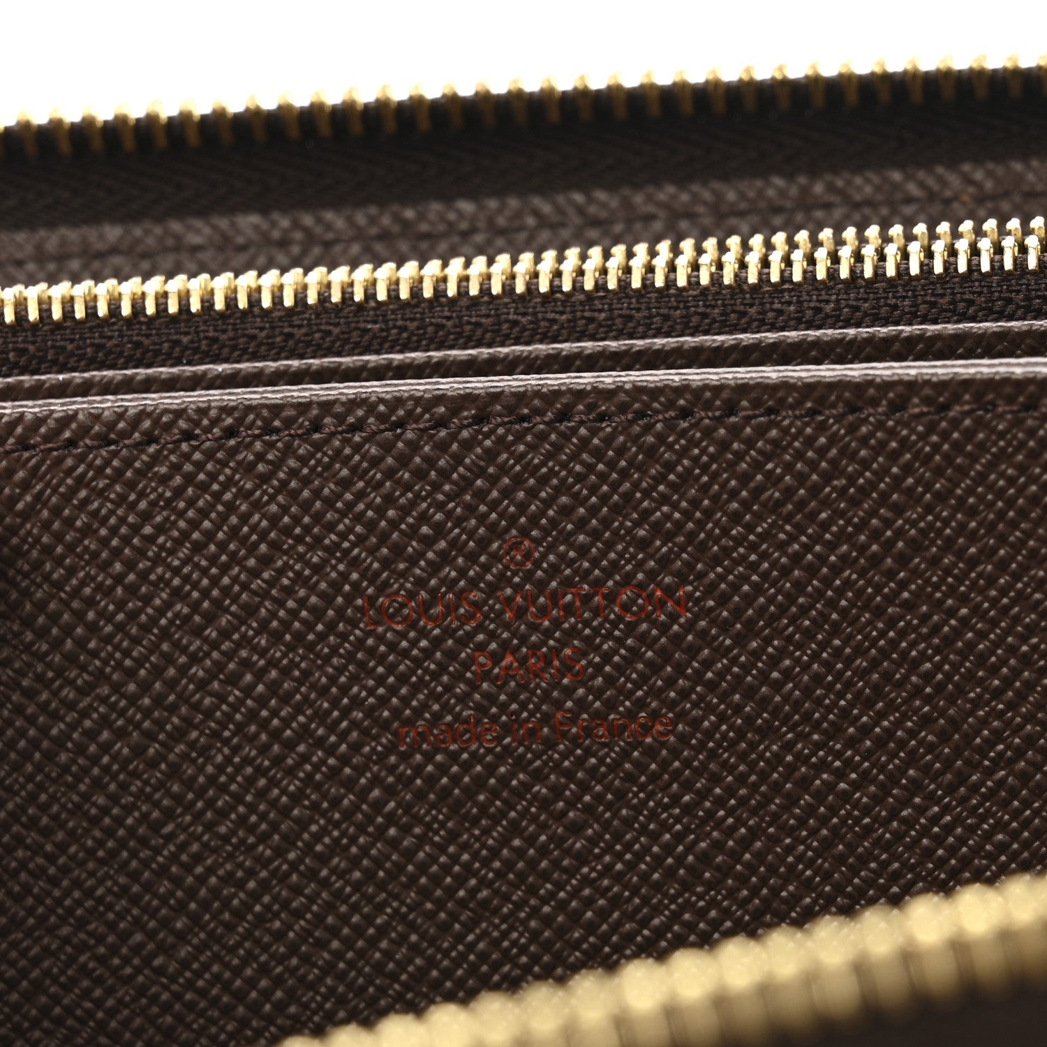 Damier Ebene Zippy Wallet