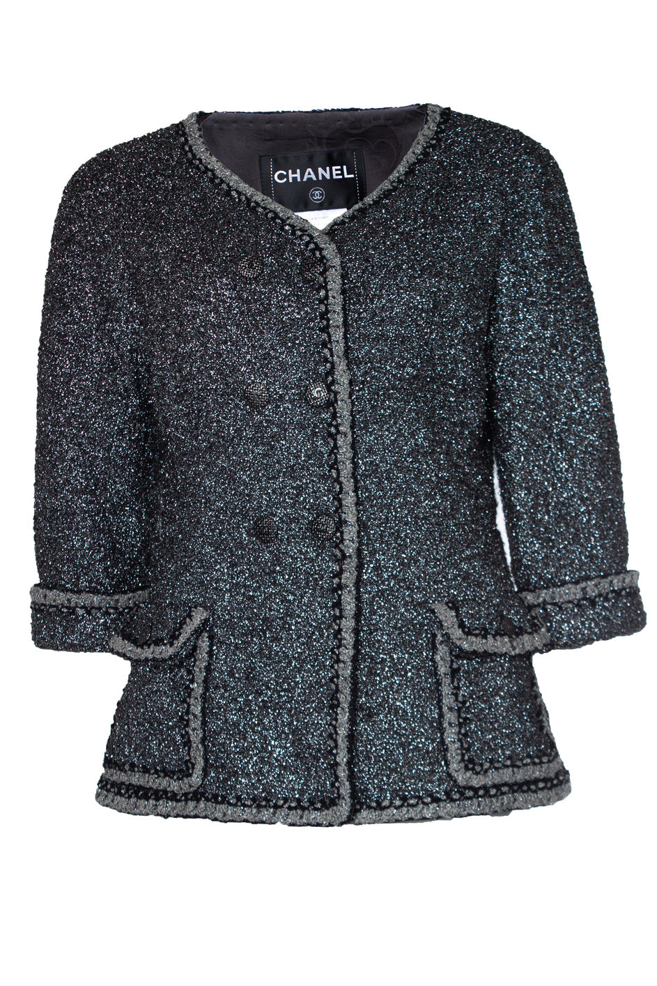 Women's Chanel Metallic tweed jacket