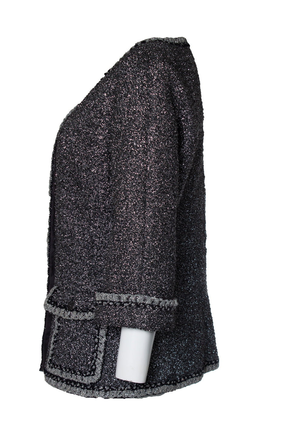 Women's Chanel Metallic tweed jacket