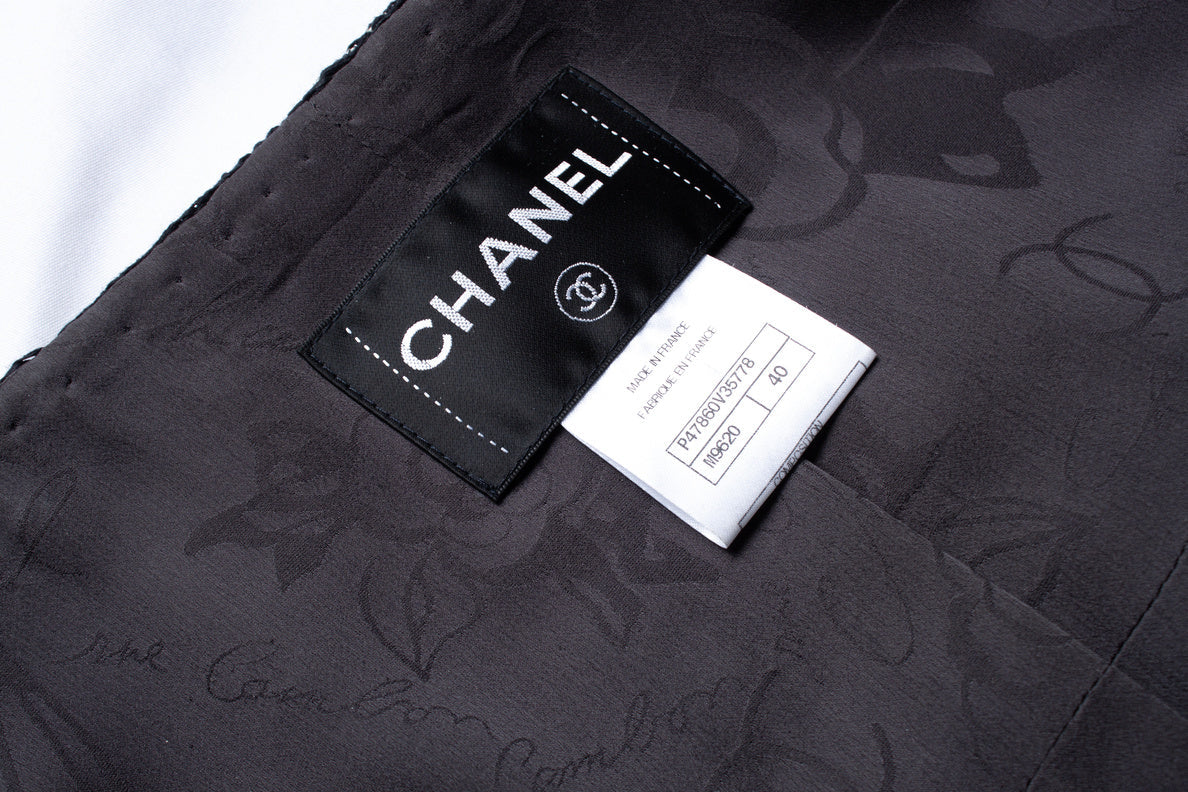 Women's Chanel Metallic tweed jacket