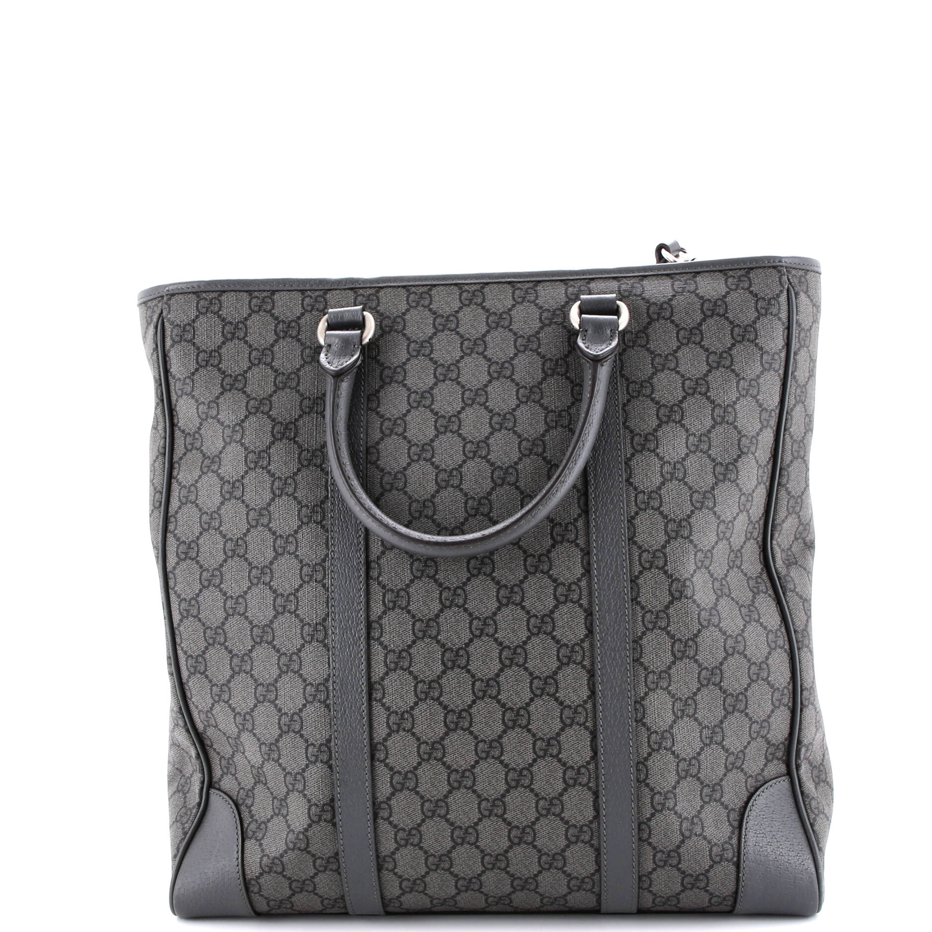 Ophidia Convertible Open Tote GG Coated Canvas Tall