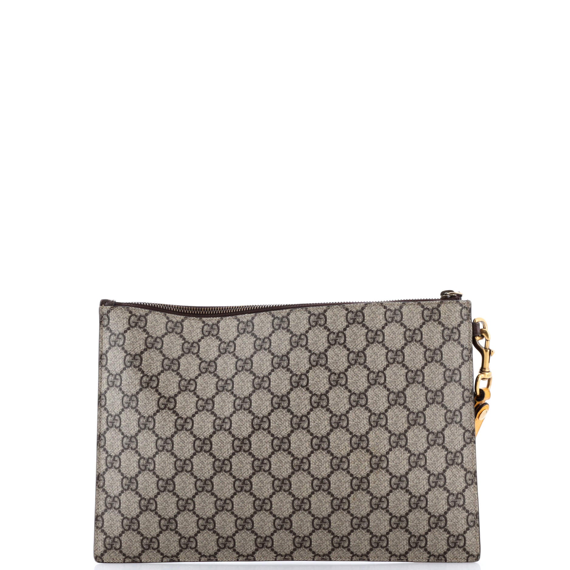 Neo Vintage Wristlet Pouch GG Coated Canvas