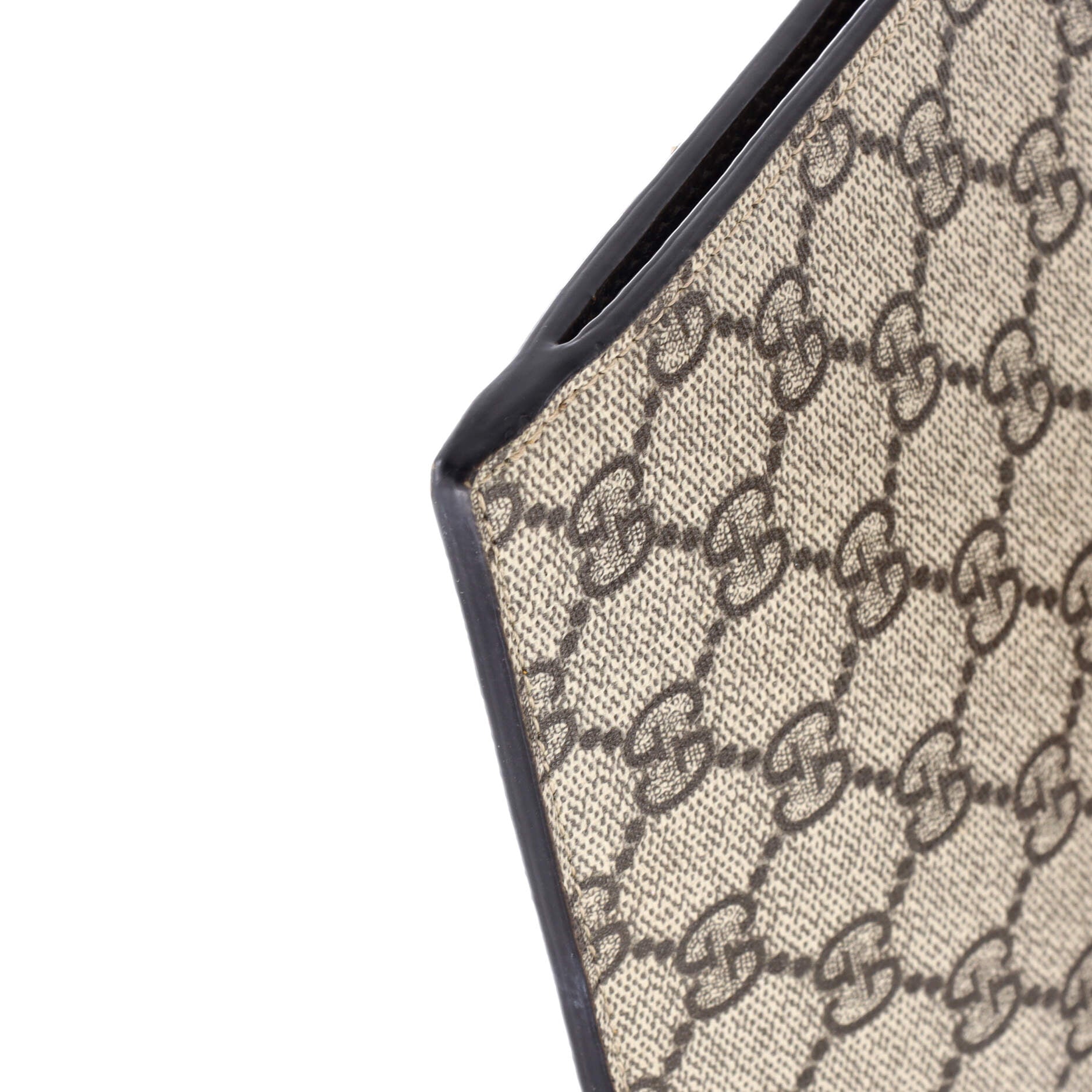Neo Vintage Wristlet Pouch GG Coated Canvas