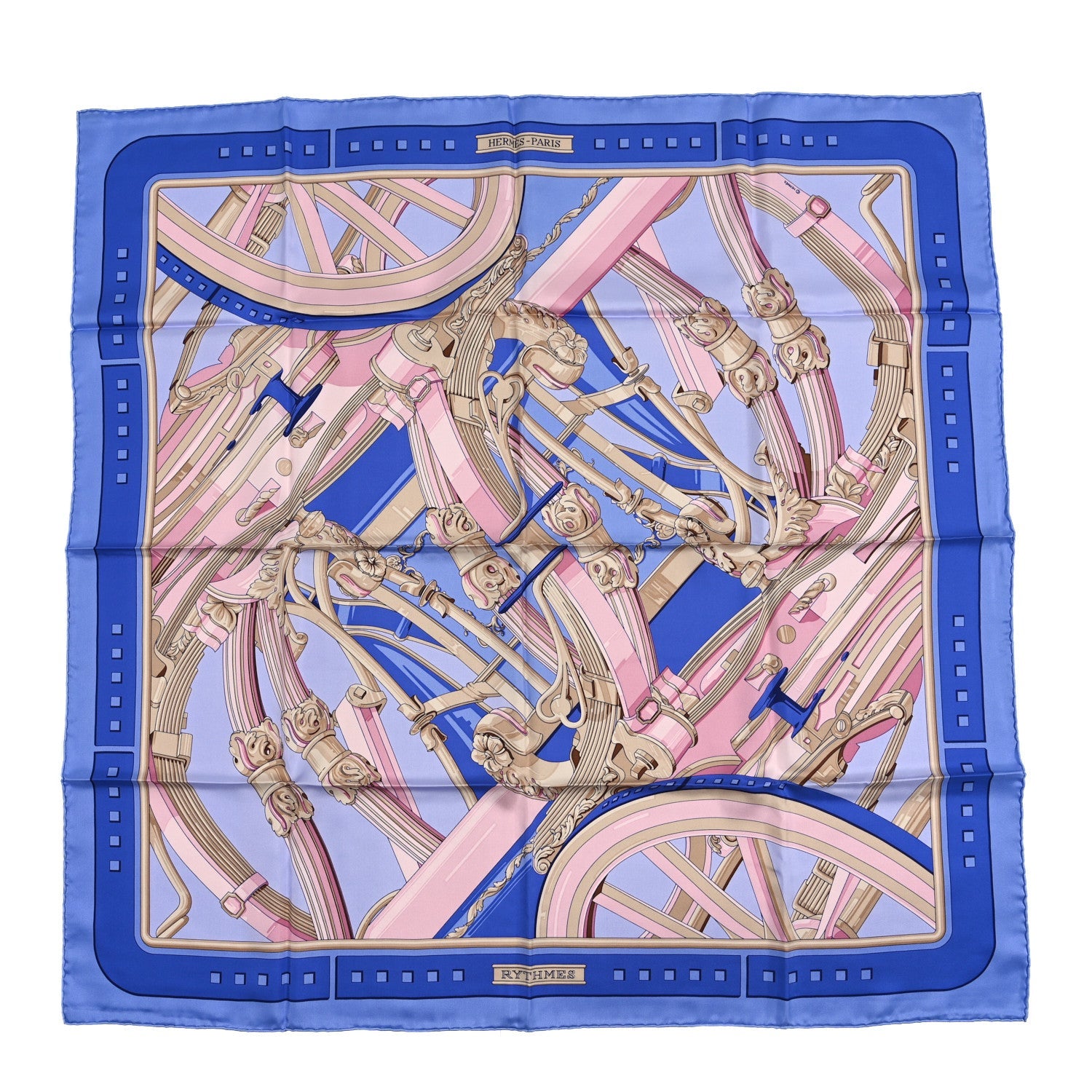 Silk Rythmes Du Monde 90 Soie Rose Bleu