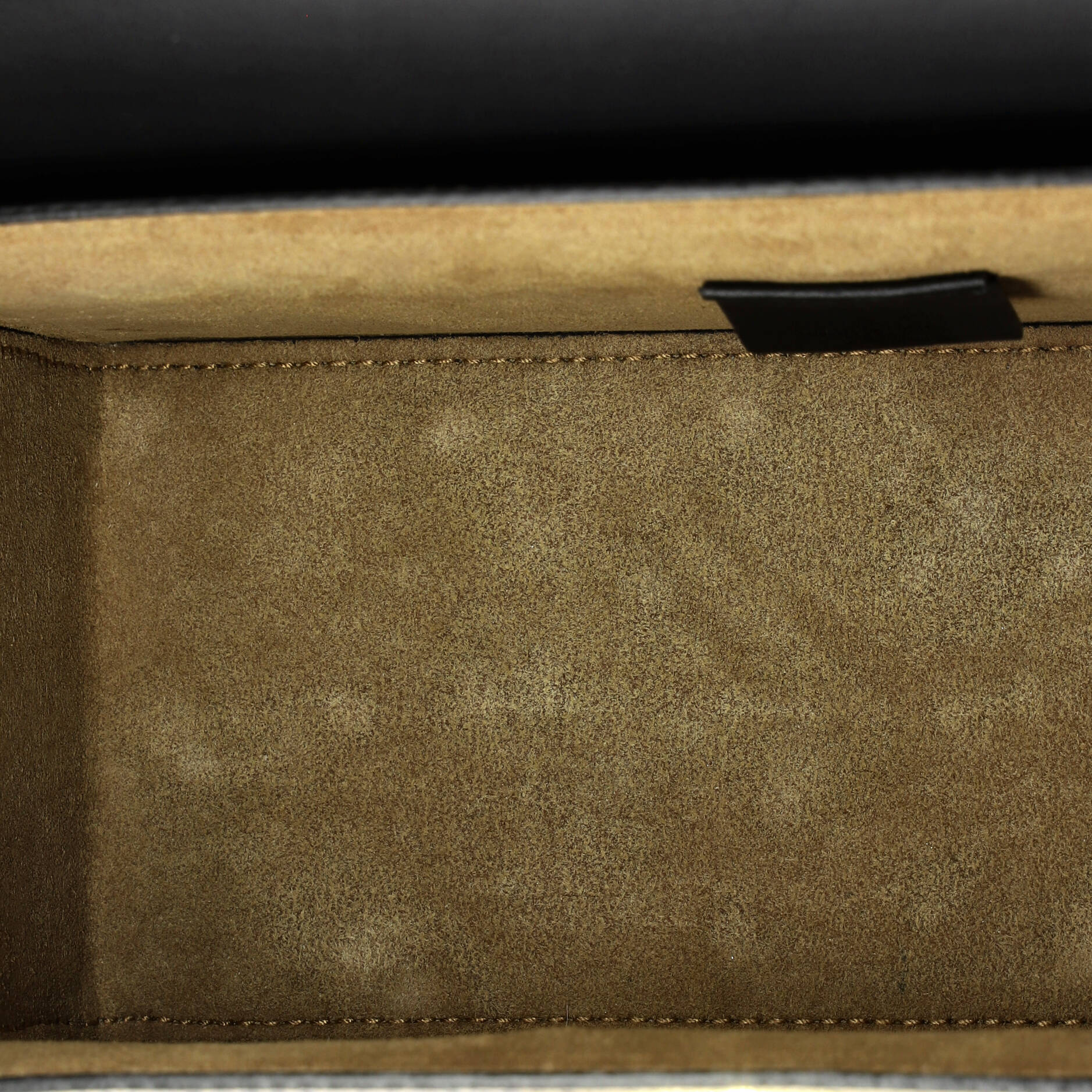 Padlock Bamboo Shoulder Bag GG Coated Canvas Small
