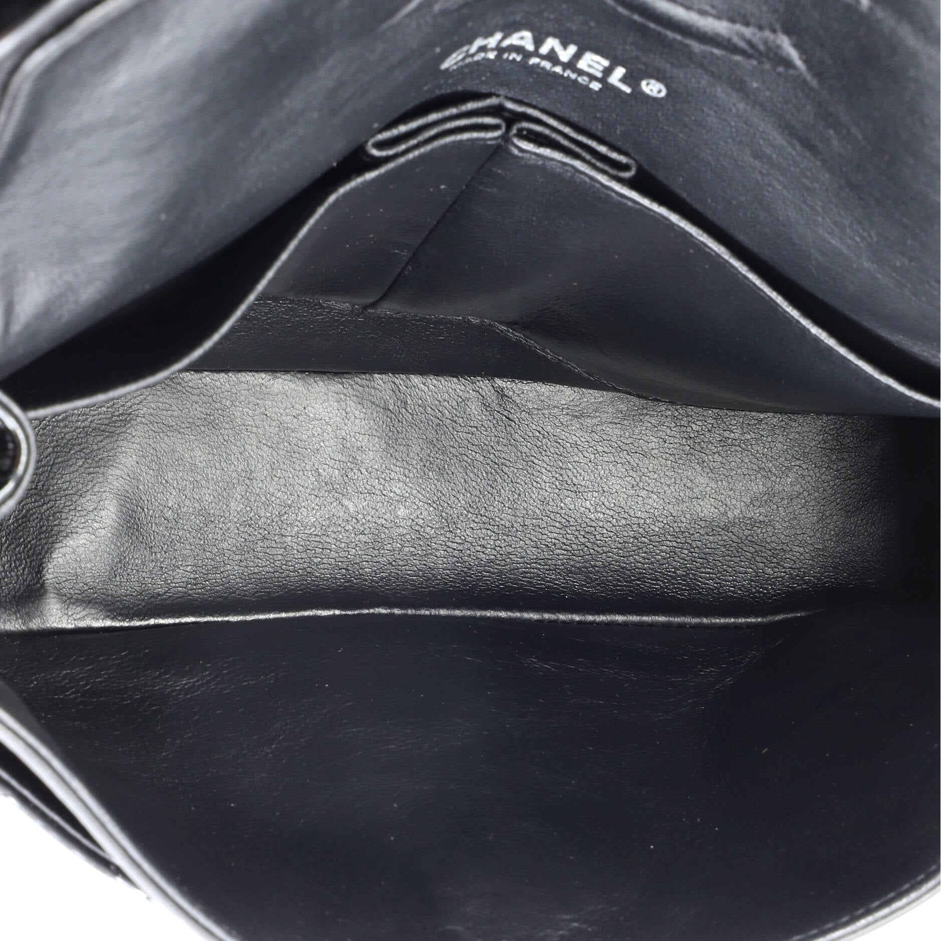 Classic Double Flap Bag Quilted Patent Medium
