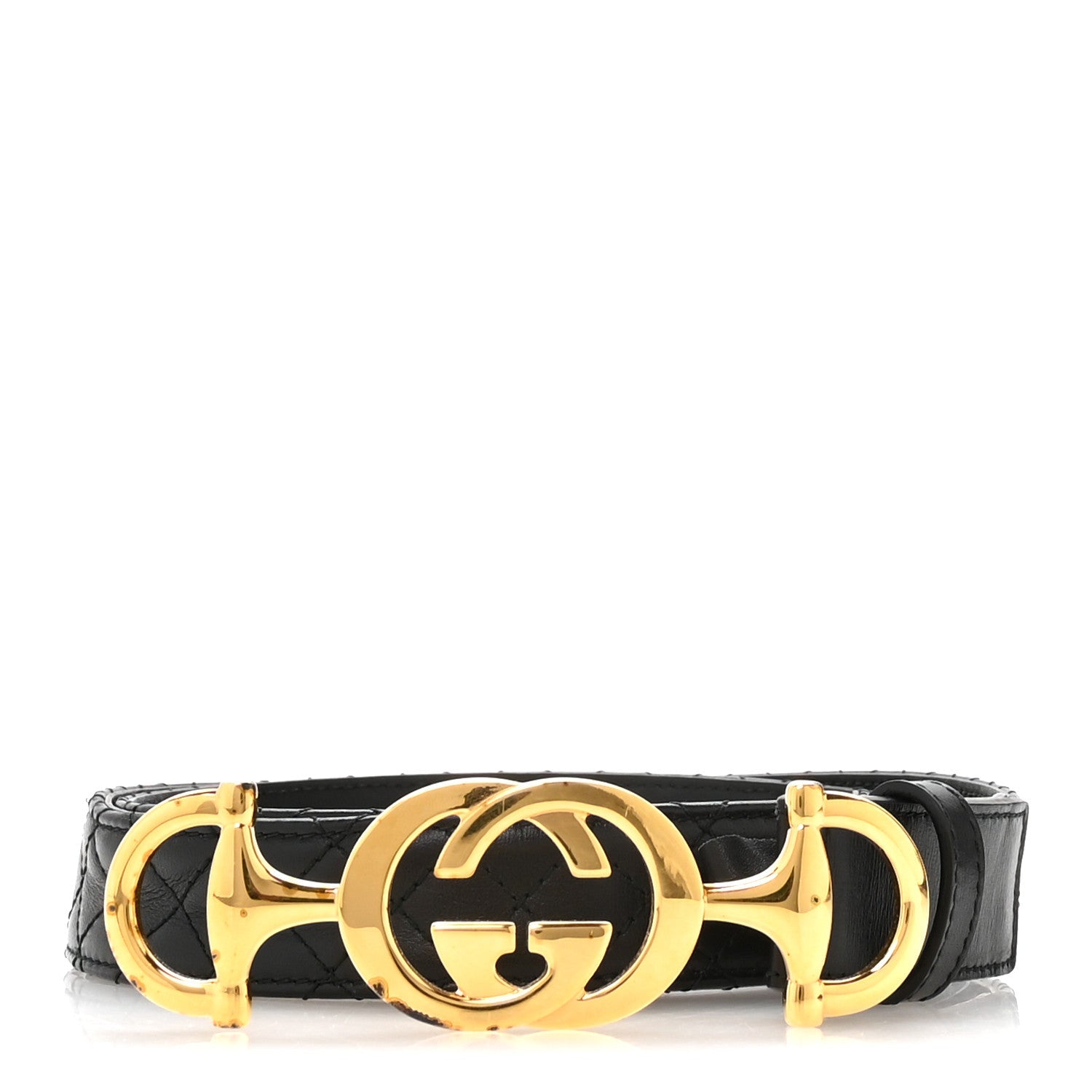 Calfskin Trapuntata Zumi Belt 100 40 Black
