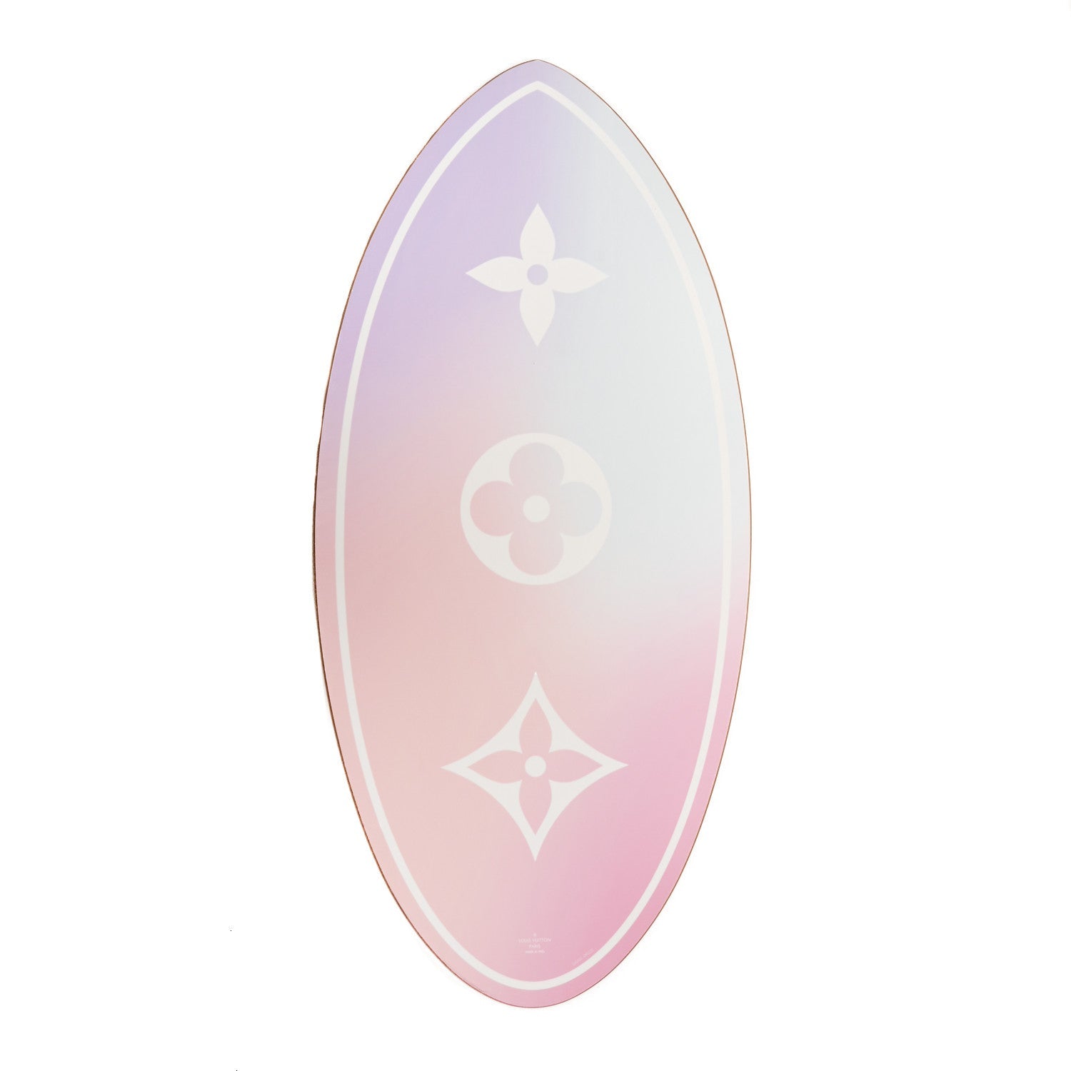 Wood Monogram Giant Spring In The City Skimboard Sunrise Pastel