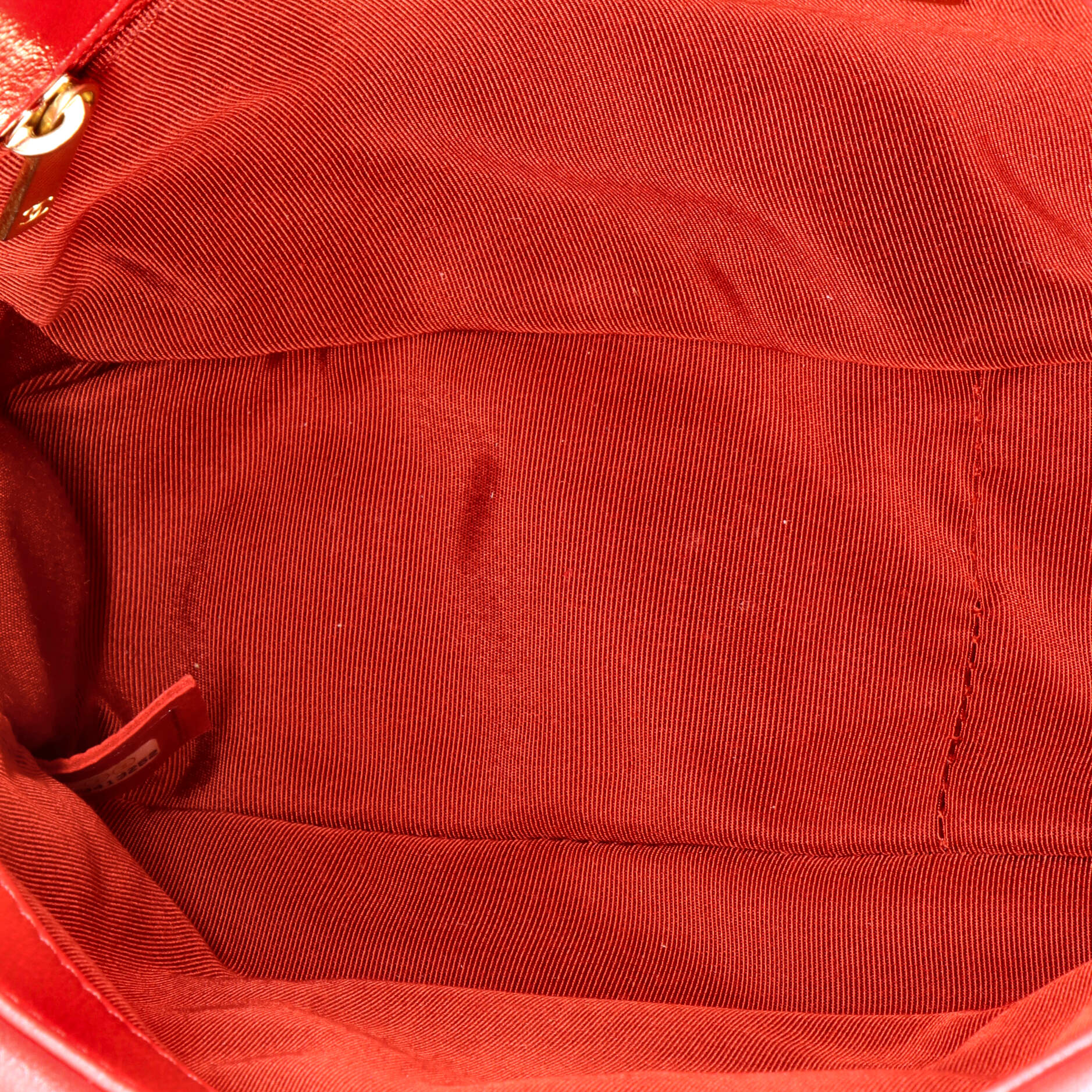 19 Flap Bag Quilted Leather Medium