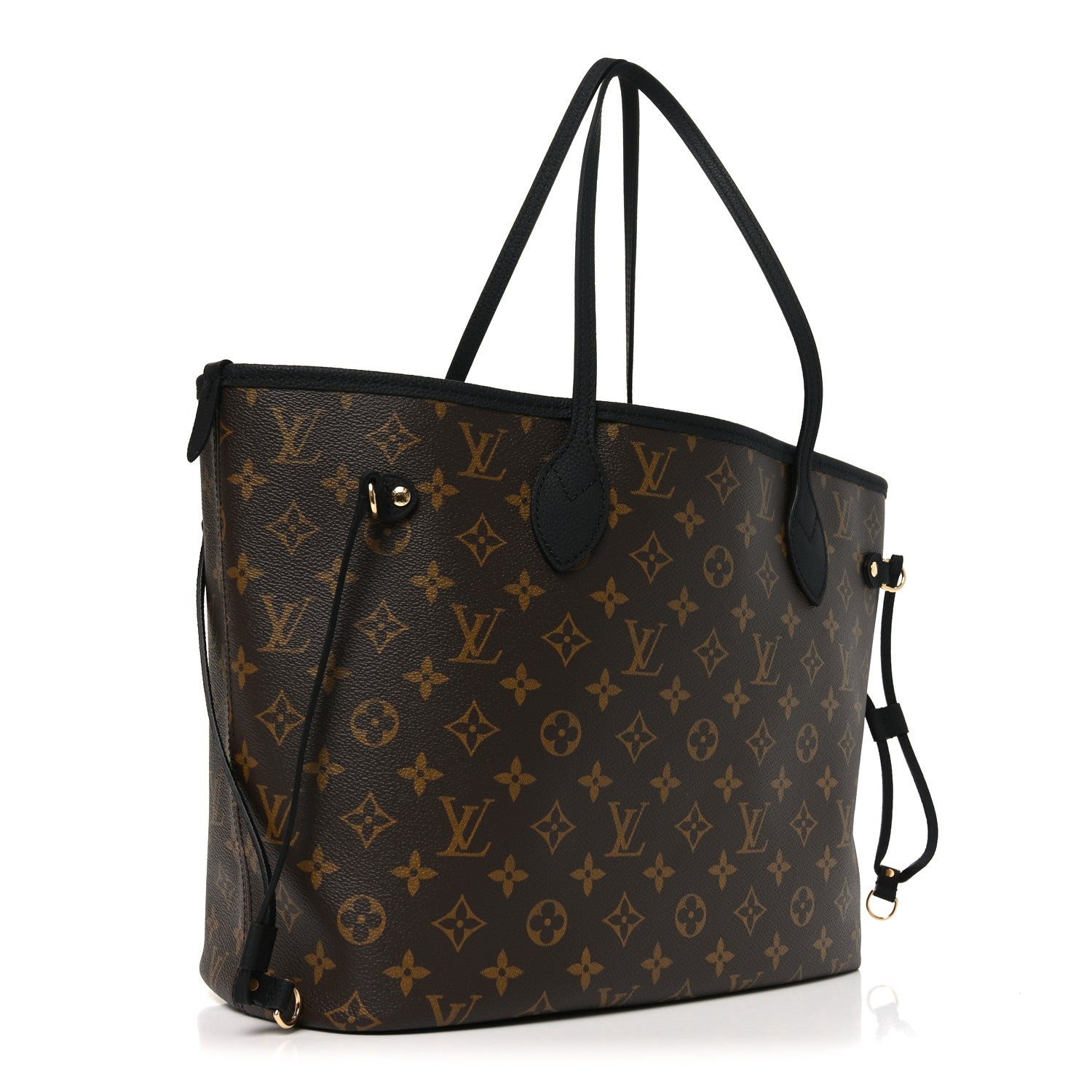 Monogram Calfskin Neo Neverfull Inside Out MM Black