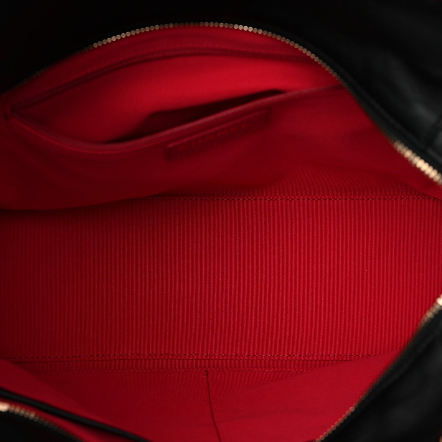 Calfskin CC Zipped Shopping Tote Black