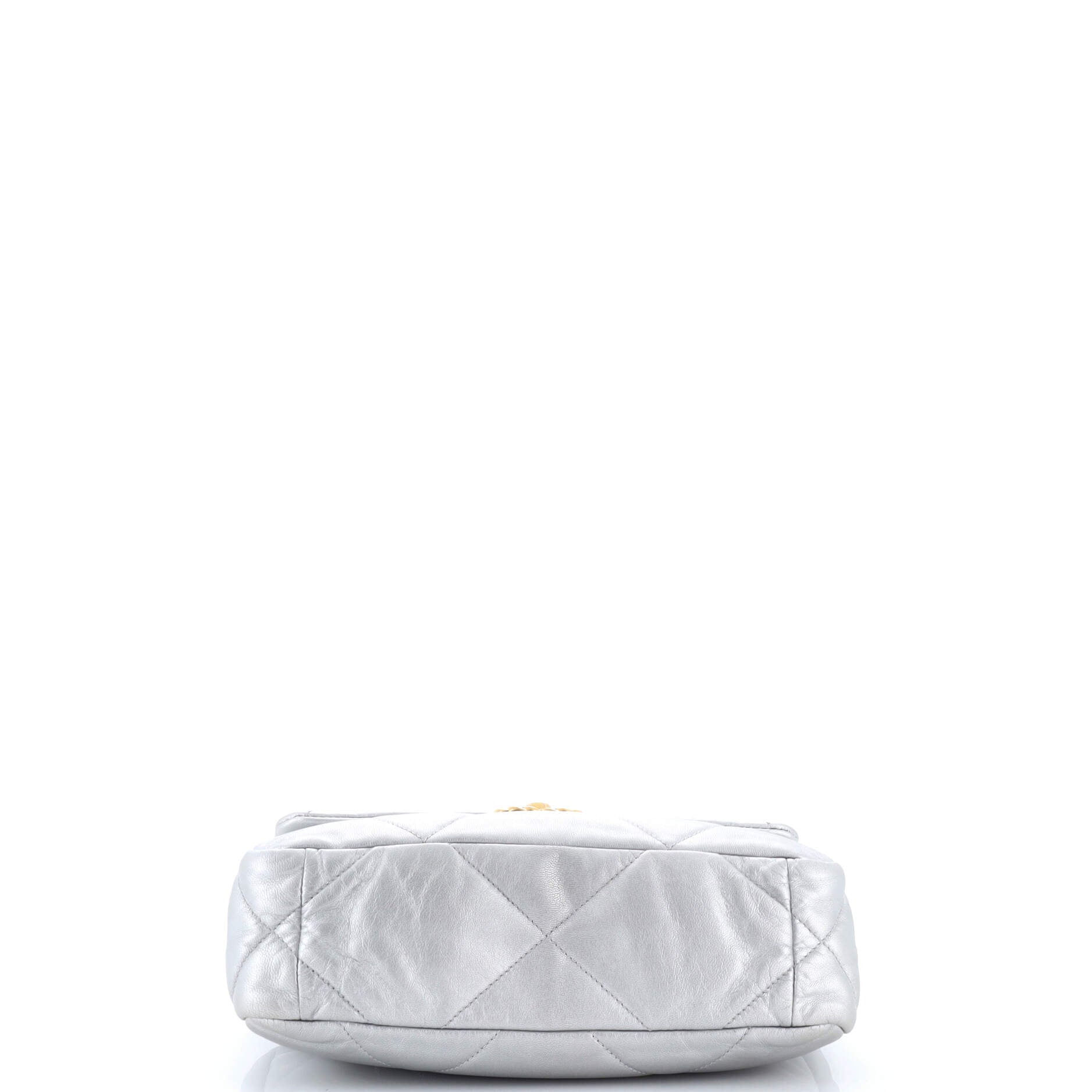 19 Flap Bag Quilted Leather Medium